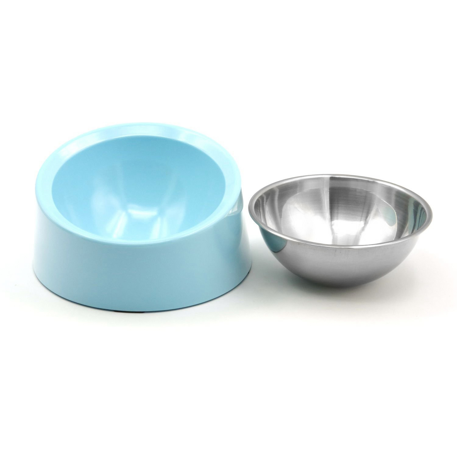 Slow Feed Raised Dog Bowl 15° Title Pet Feeders Anti Slip Elevated 2 In