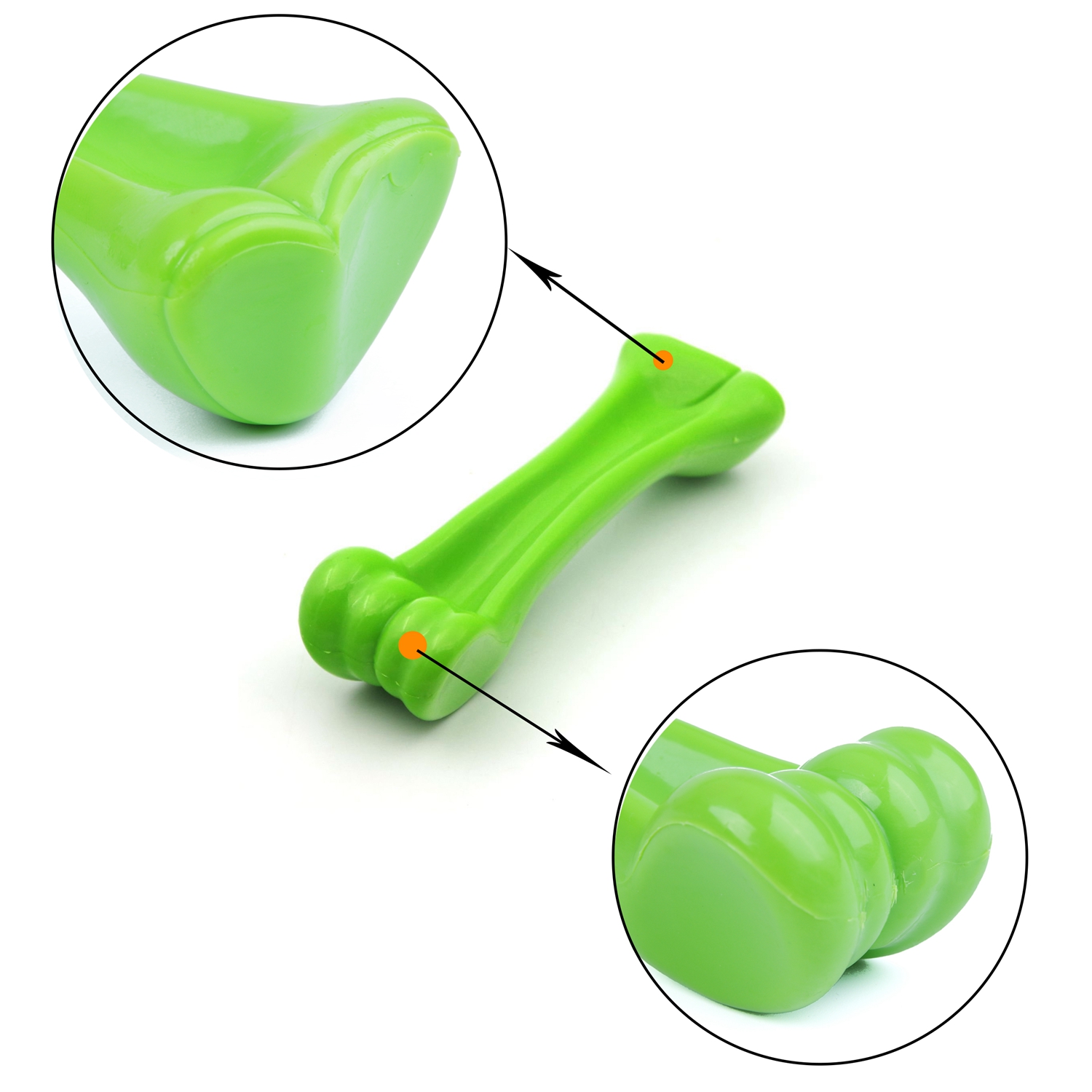 Pet Dog Puppy Chew Bone Nylon Natural Healthy Treat Teeth Chewing Toy EETOYS