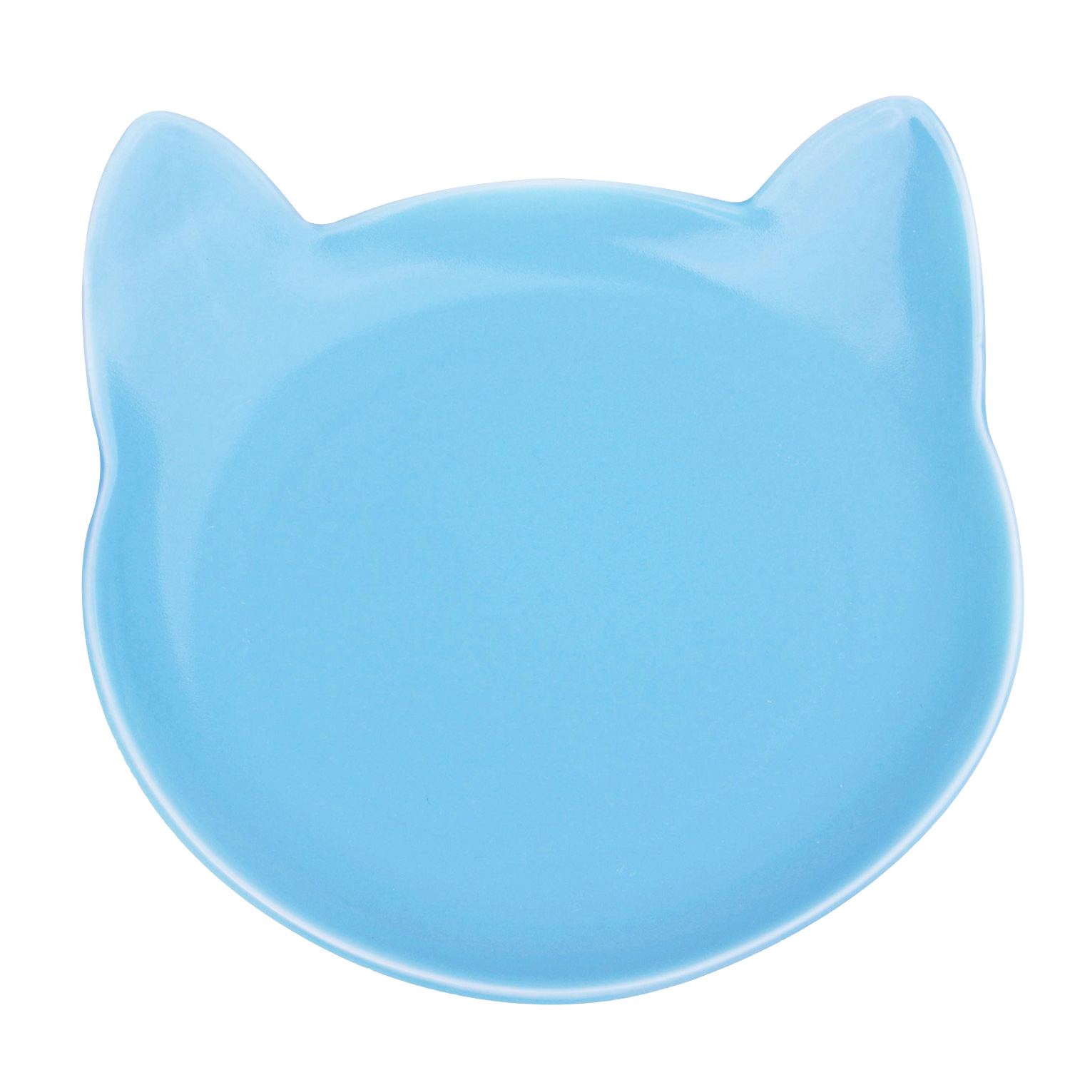Ceramic Cat Bowl Cute Cat Face Kitten Pet Food Dishes Feeding Bowls