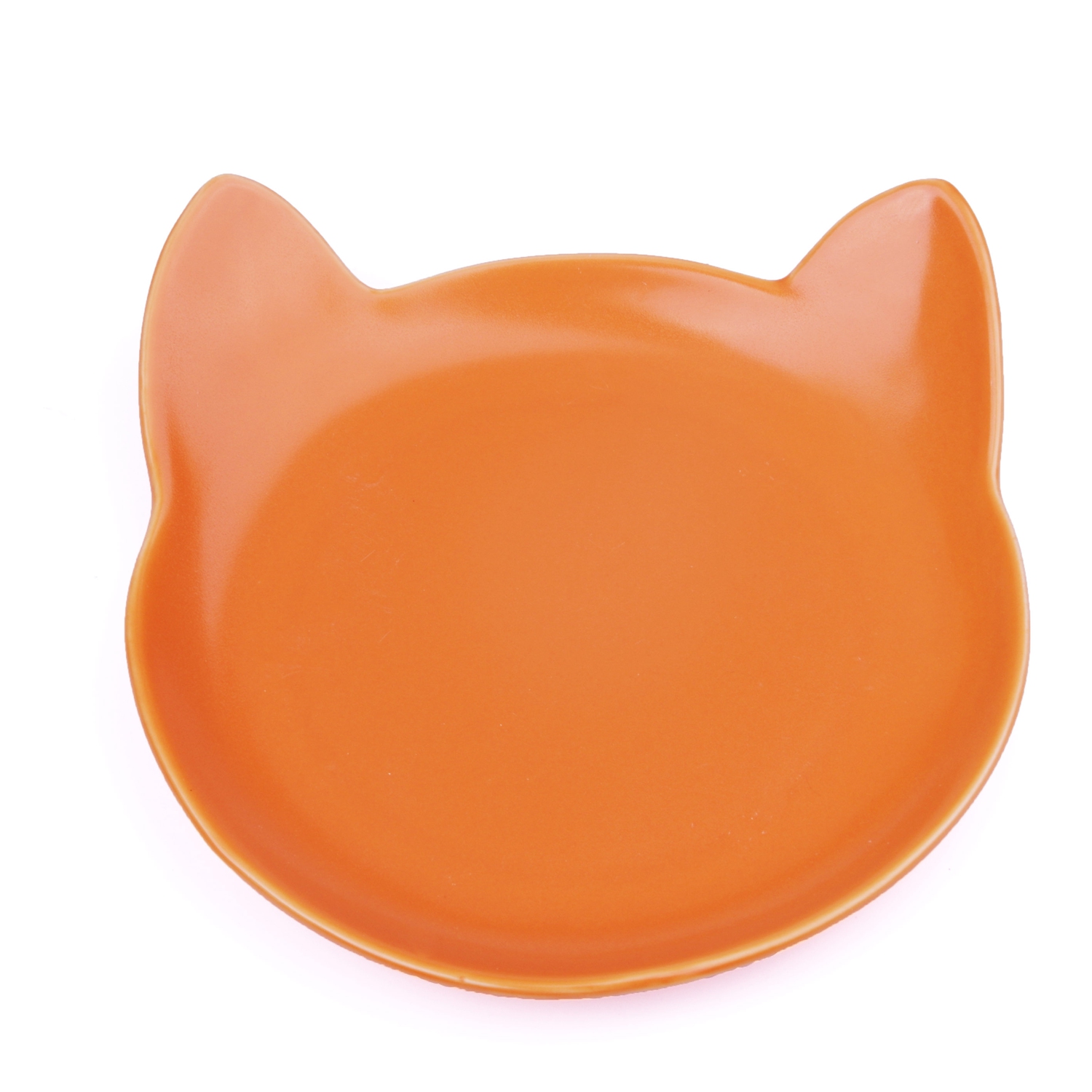Ceramic Cat Bowl Cute Cat Face Kitten Pet Food Dishes Feeding Bowls