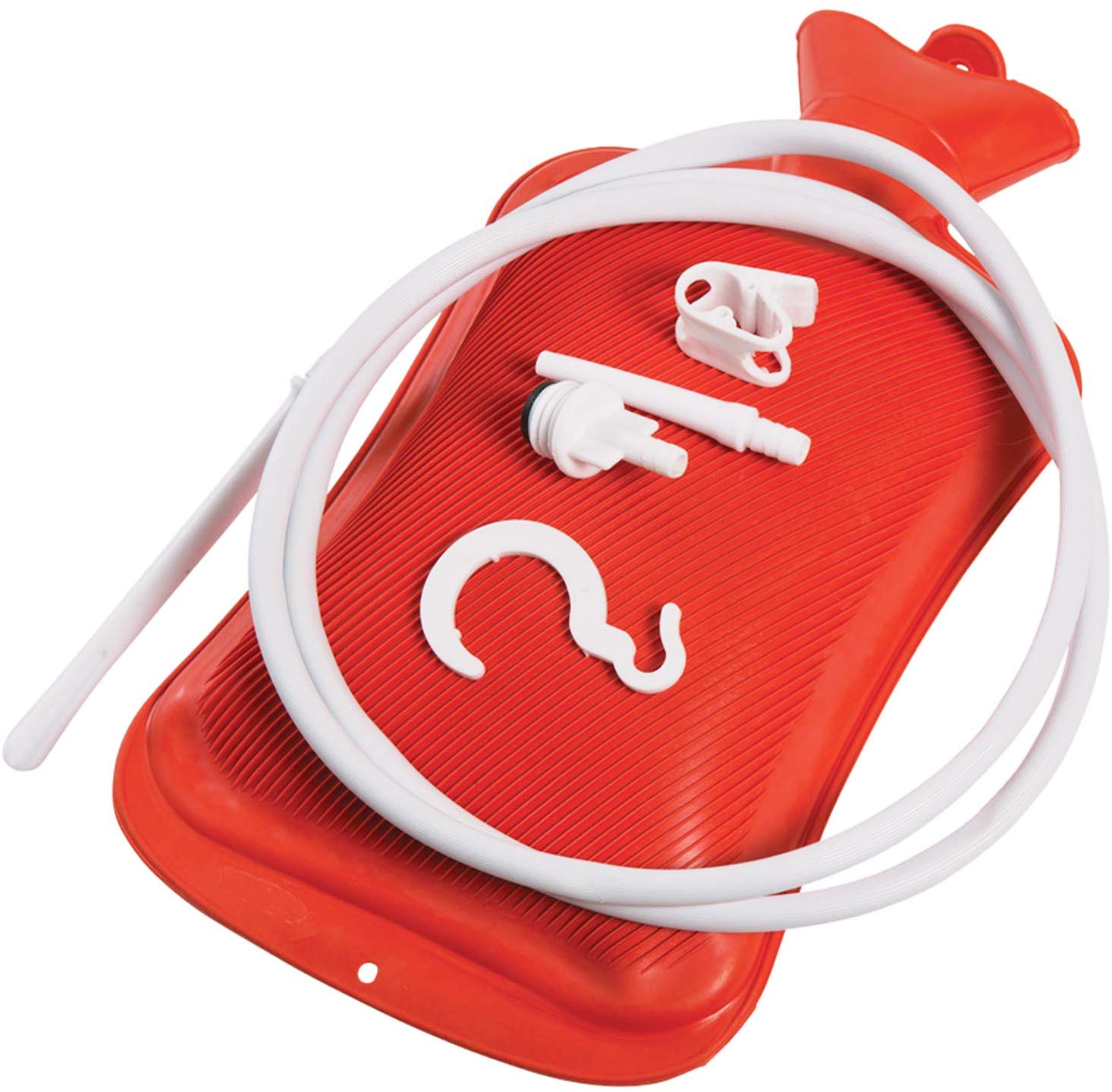 MABIS Reusable Hot Water Bottle, Enema and Douche Kit Helps to
