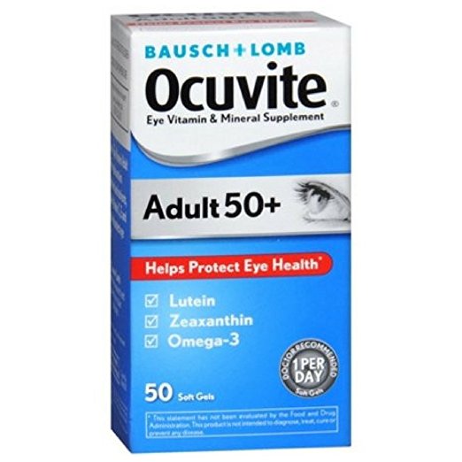 Ocuvite eye vitamins adult 50 plus for macular degeneration 50 count