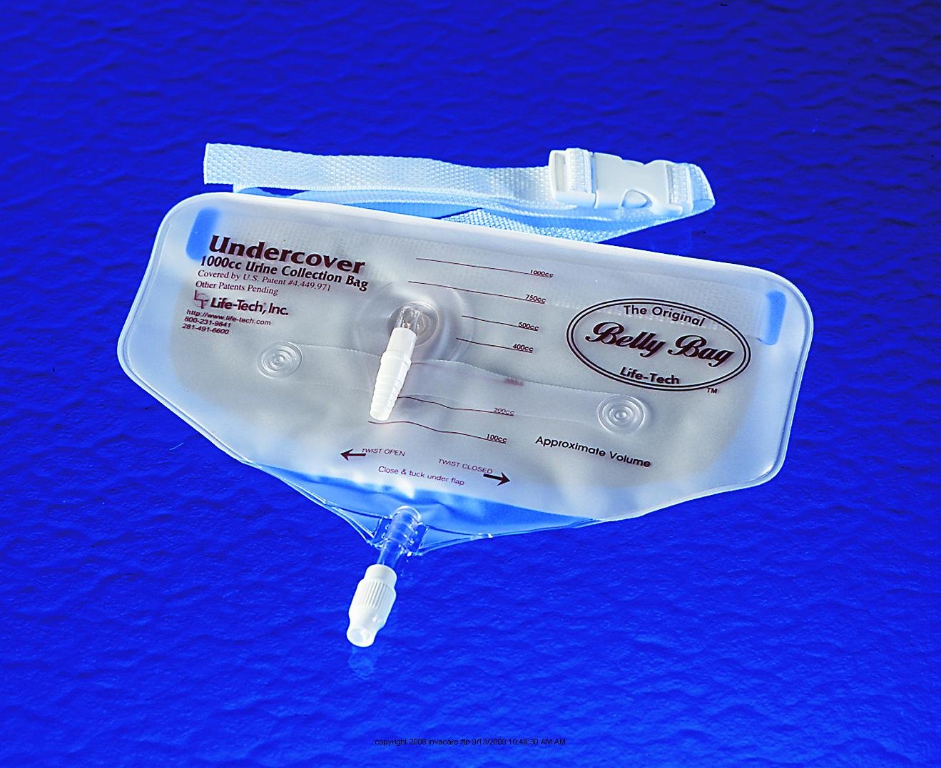Rusch Teleflex B1000 Belly Bag Urine Bag, Bellybag Drnbag 1000cc