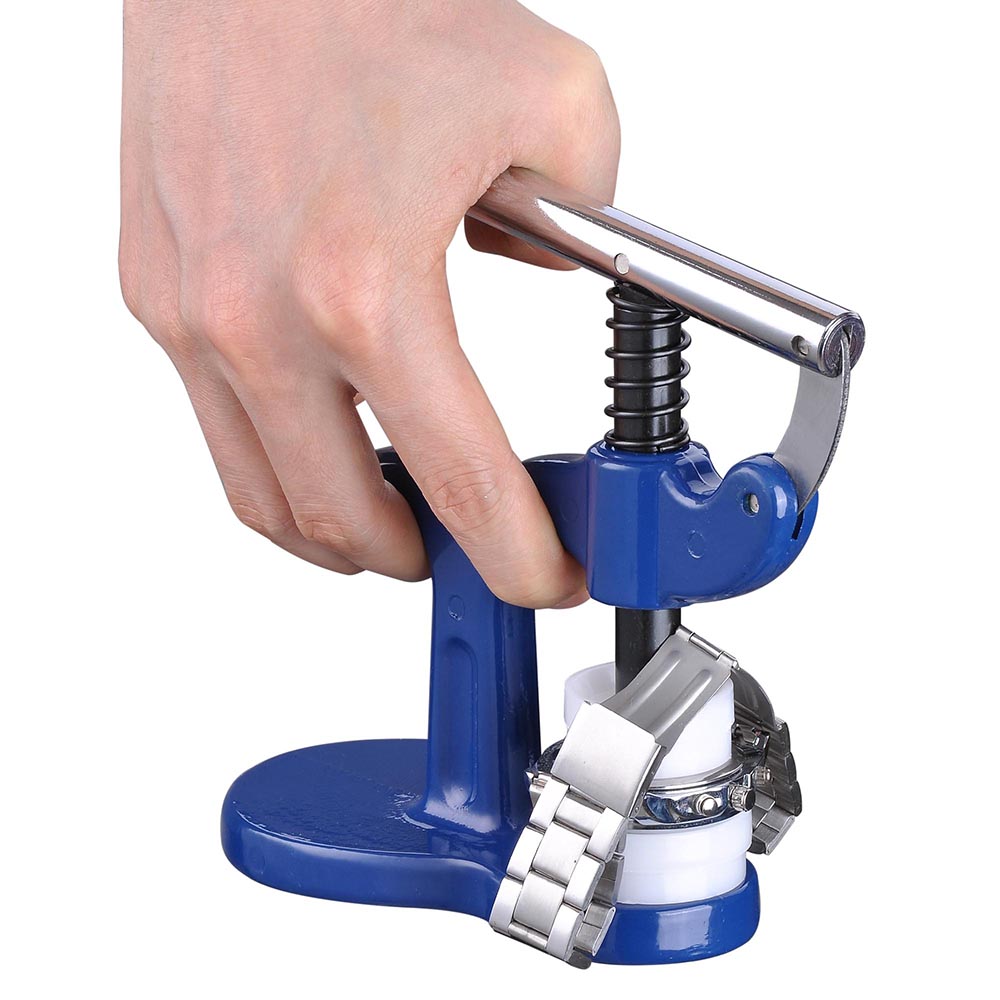 Watch Case Press Kit Watchmaker Back Cover Closer Repair Tool Set w