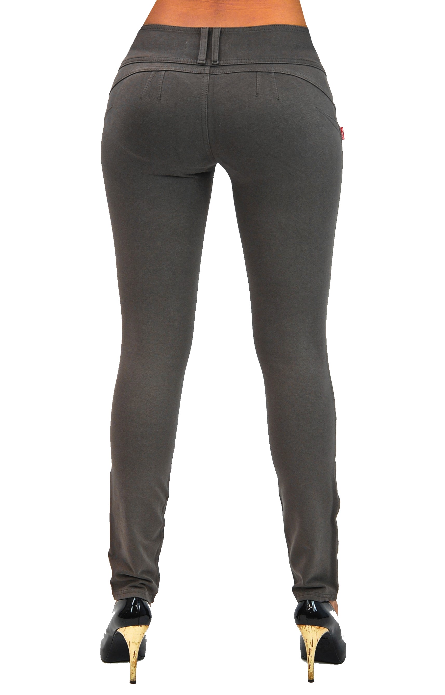 Premium Stretch Cotton,Butt lift,Levanta Cola,Skinny Leg Fashion Pants-25 Colors - Picture 12 of 80