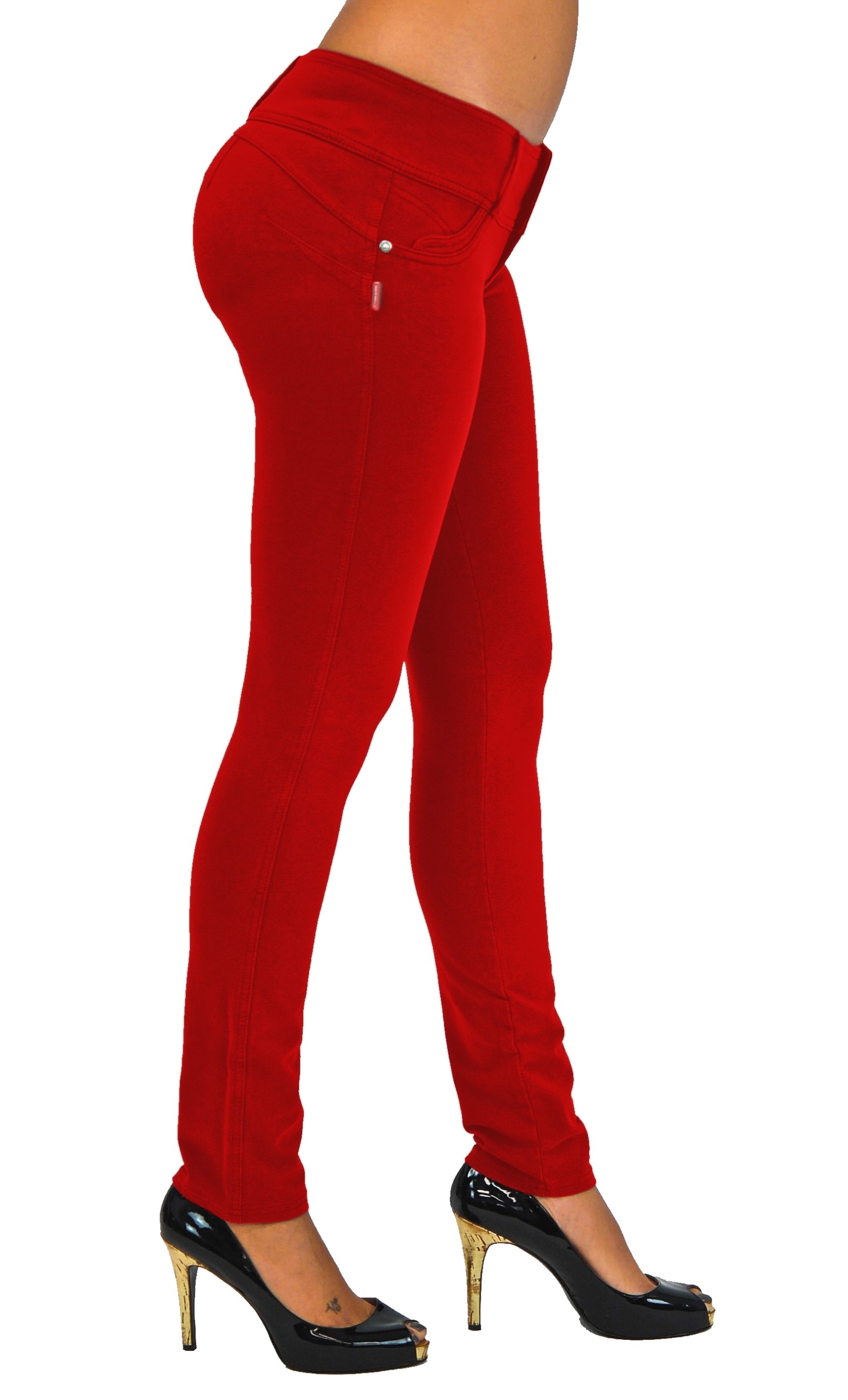 Premium Stretch Cotton,Butt lift,Levanta Cola,Skinny Leg Fashion Pants-25 Colors - Picture 45 of 80