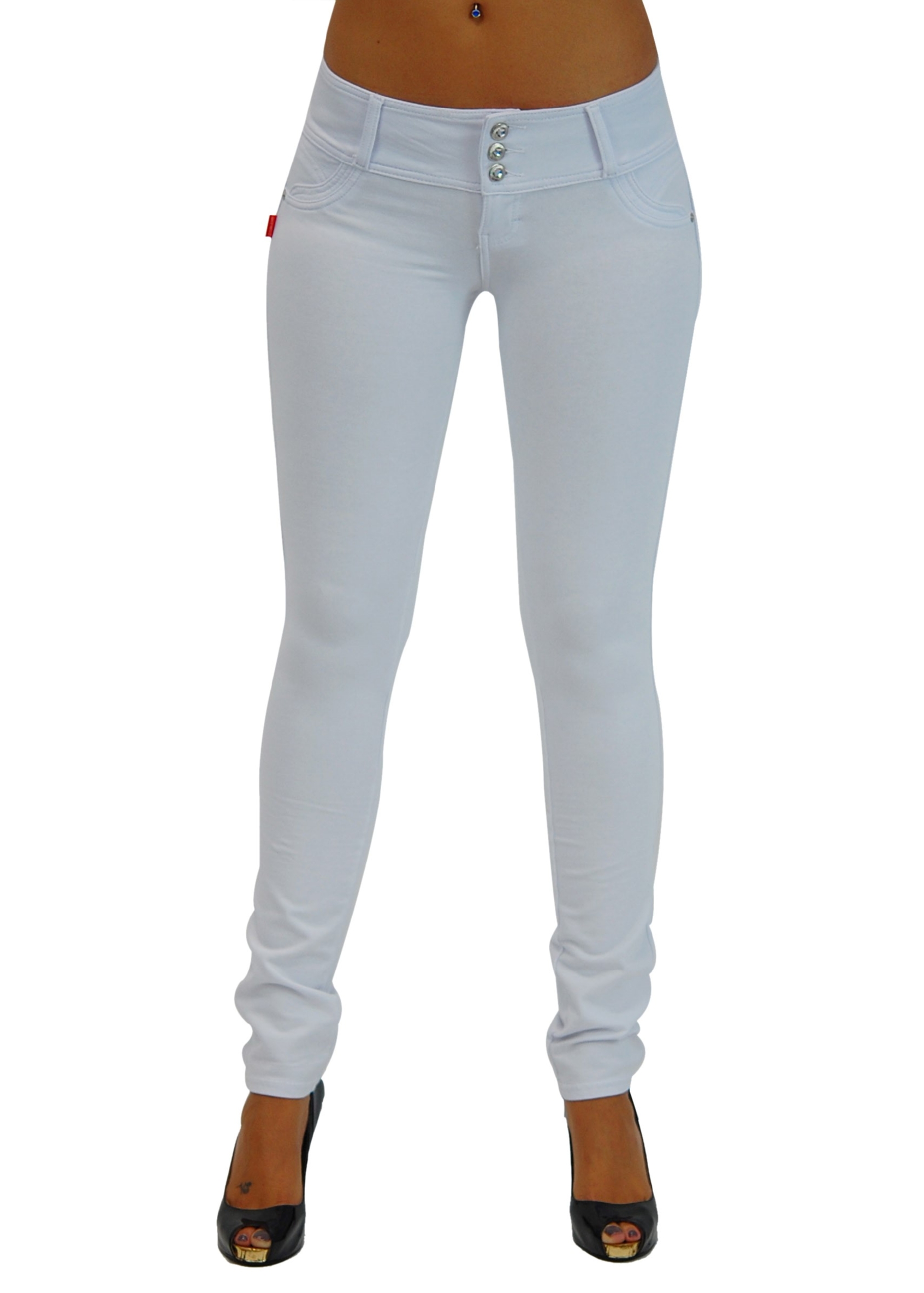 Premium Stretch Cotton,Butt lift,Levanta Cola,Skinny Leg Fashion Pants-25 Colors - Picture 76 of 80