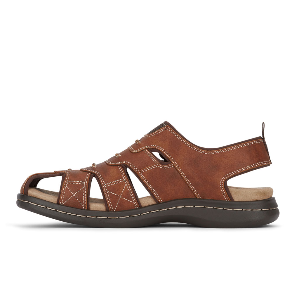 Dockers Mens Searose Casual Comfort Outdoor Sport Fisherman Sandal Shoe
