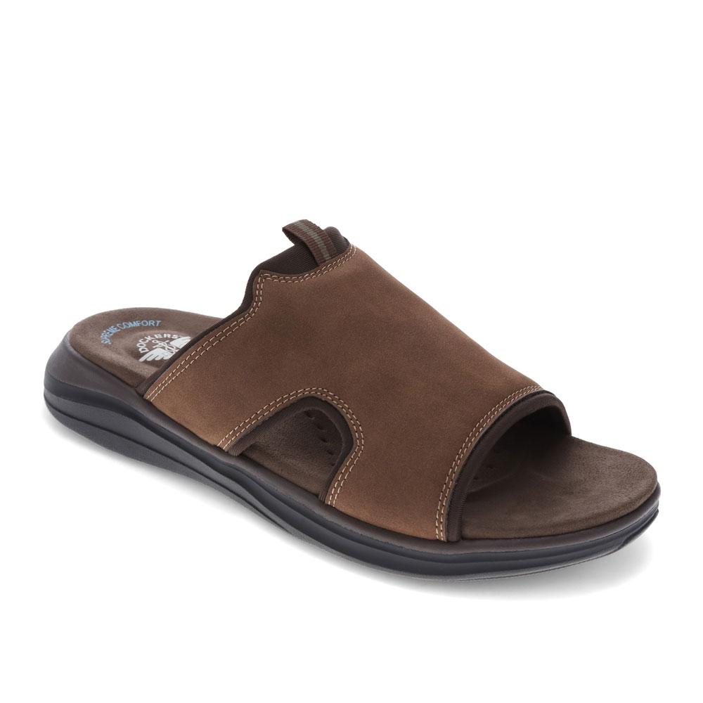 Dockers Mens Barlin Casual Slide Sandal Shoe - Picture 13 of 18