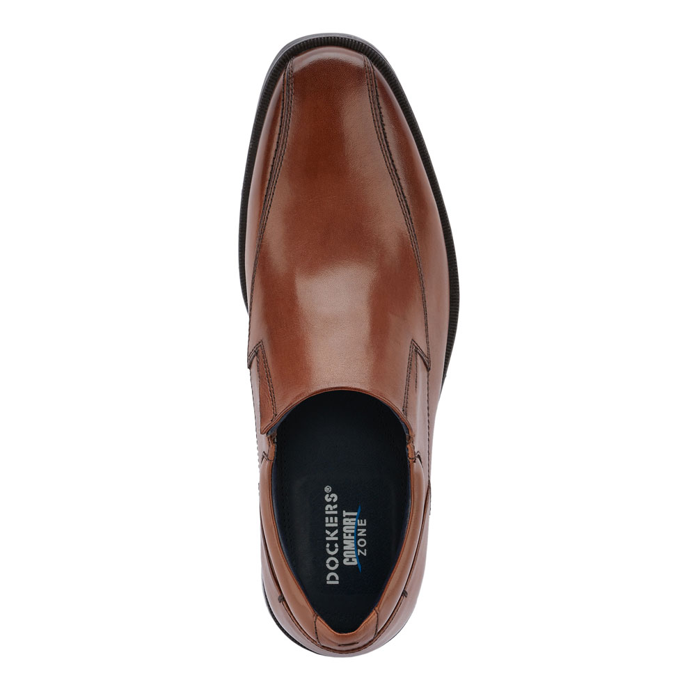 Dockers Mens Franchise 2.0 Genuine Leather Business Dress