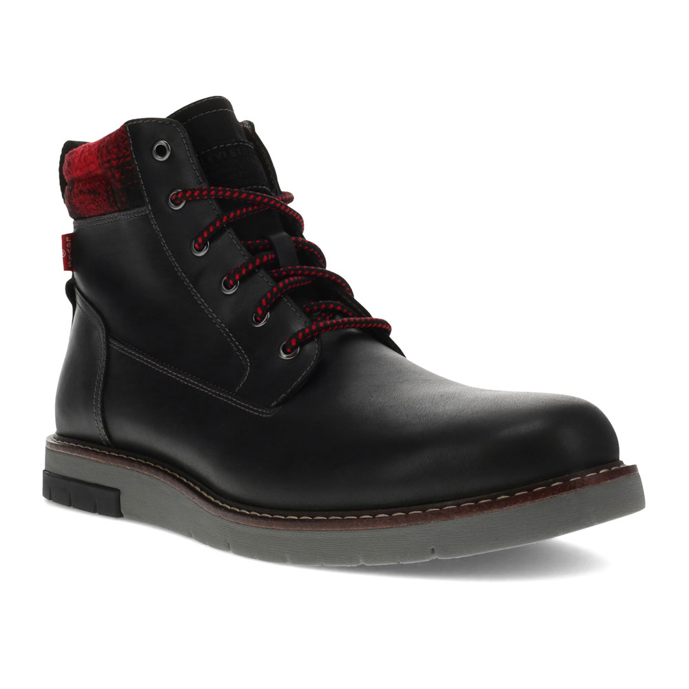 Levi's Mens Sutton Neo Leather Rugged Rubber Sole Casual Comfort Hiker Boot - Picture 7 of 18