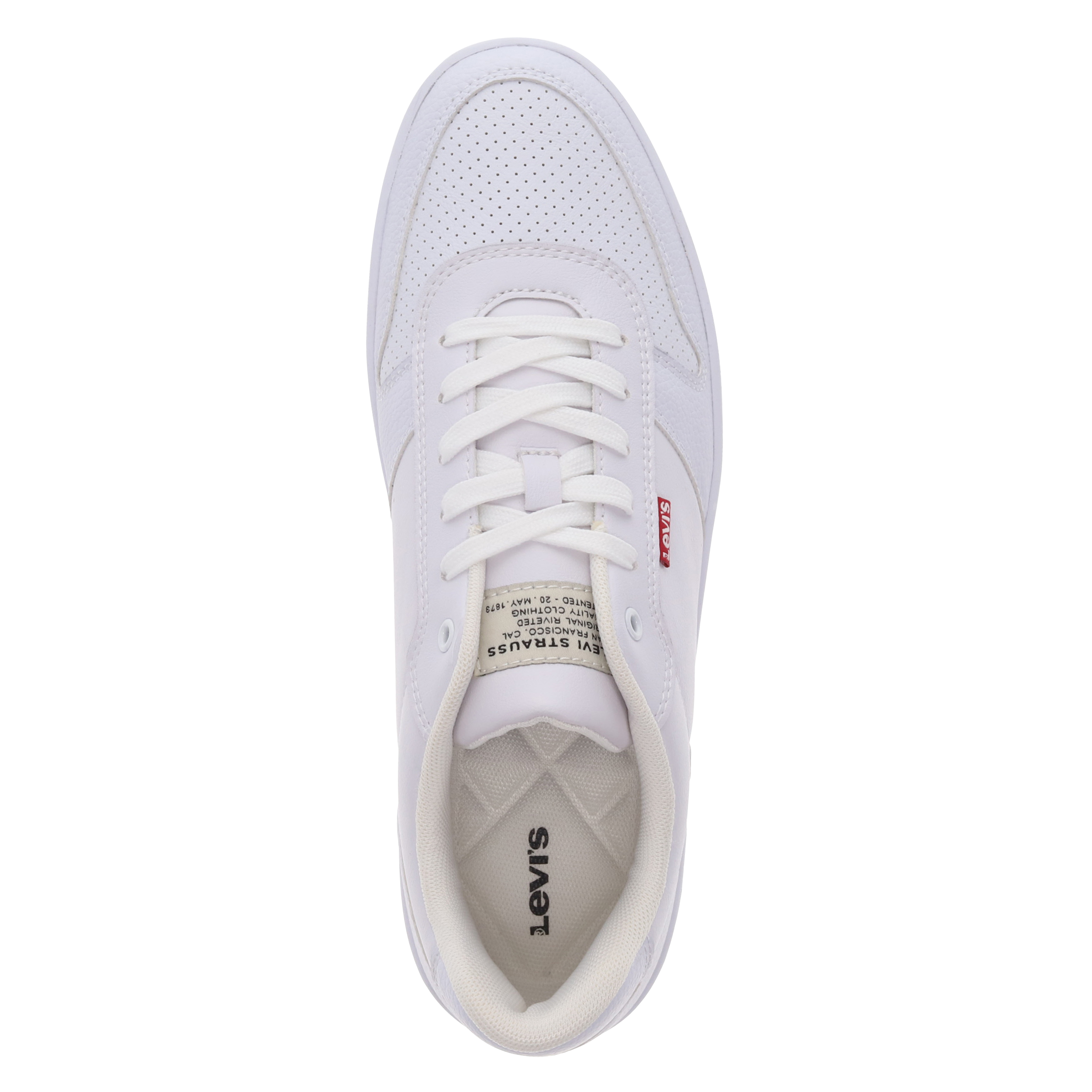 Levi's Mens Drive Lo Synthetic Leather Casual Lace Up Sneaker Shoe - Picture 20 of 30