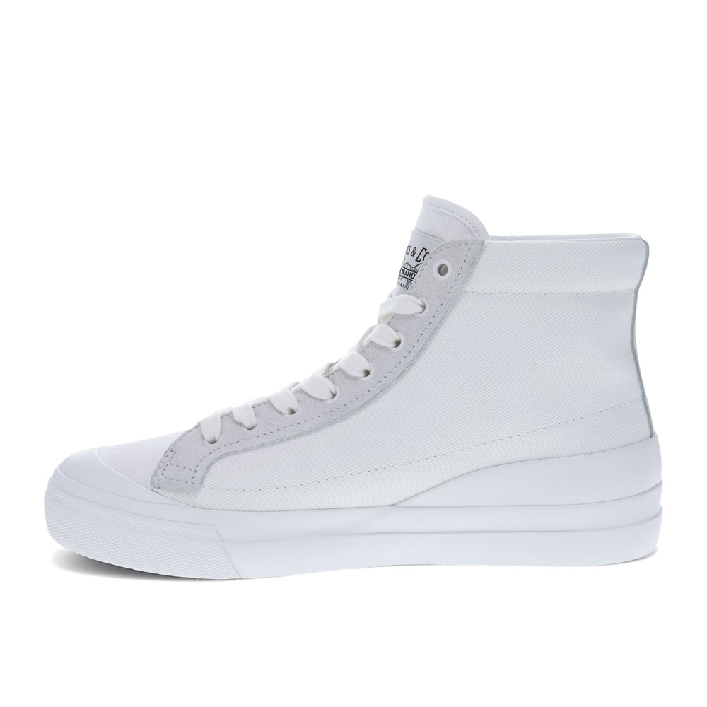 Levi's Mens LS1 Canvas and Suede Hightop Casual Sneaker Shoe - Picture 11 of 12
