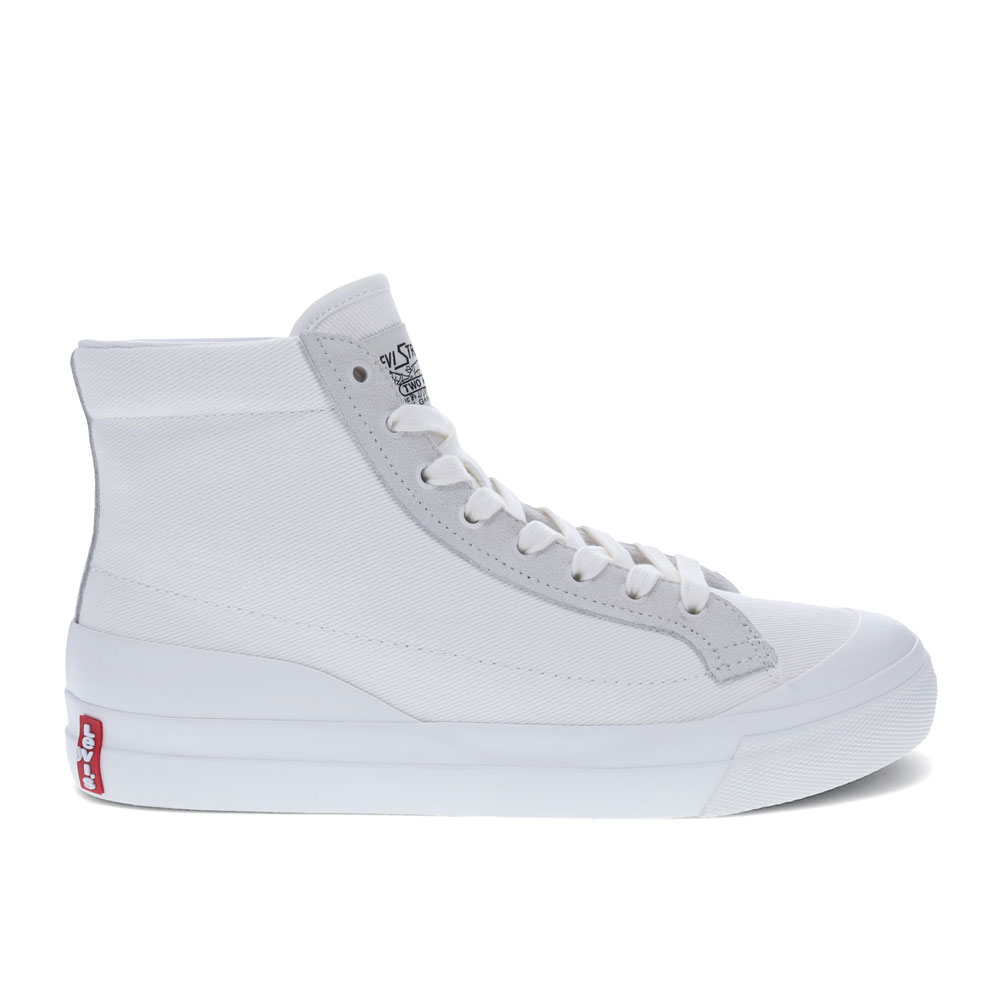 Levi's Mens LS1 Canvas and Suede Hightop Casual Sneaker Shoe - Picture 12 of 12