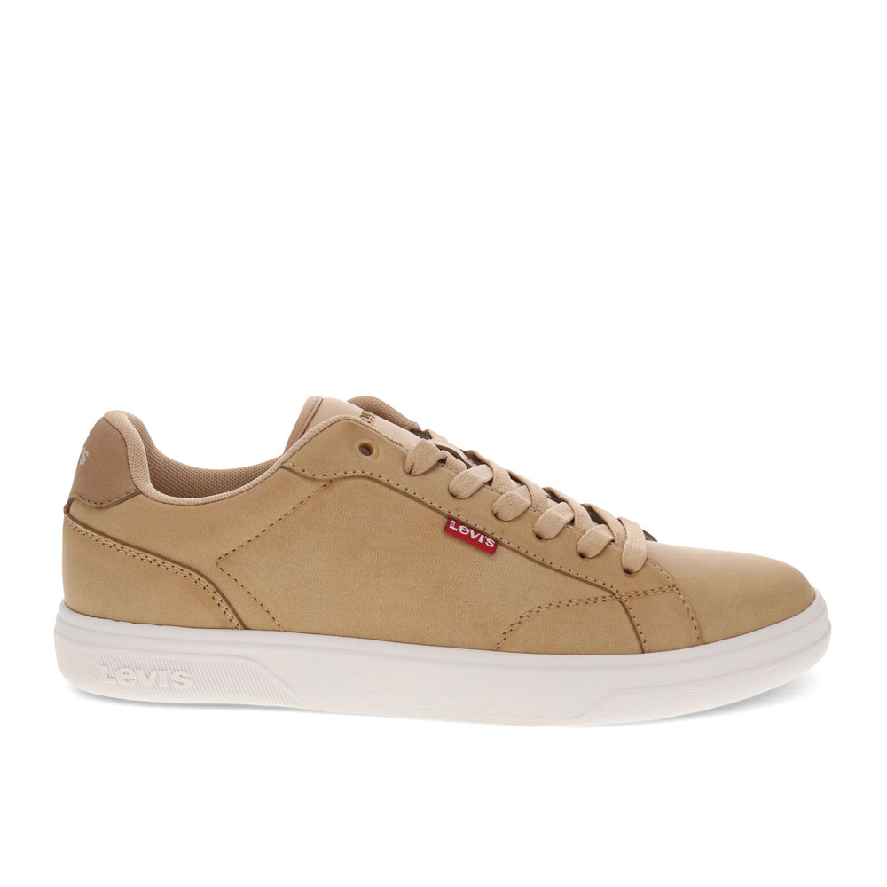 Levi's Mens Carter Vegan Leather Casual Lace Up Sneaker Shoe