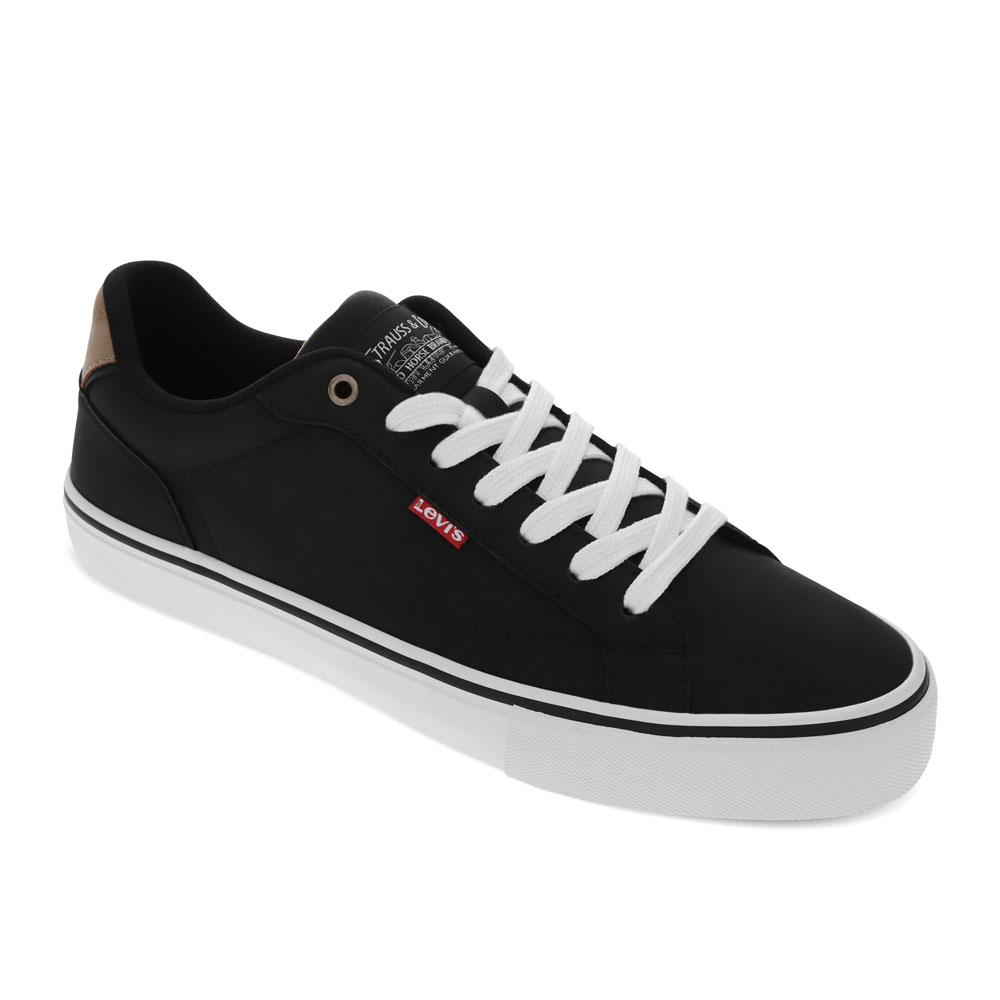 Levi's Mens Vince Synthetic Leather Casual Lace Up Sneaker Shoe - Picture 7 of 18
