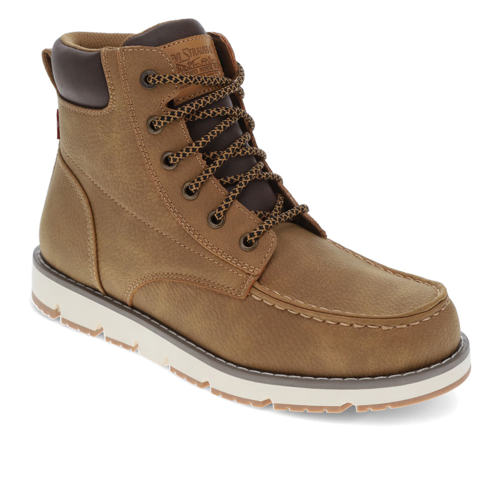 Levi's Mens Dean Synthetic Leather Casual Moc Toe Rugged Casual Boot - Picture 19 of 24