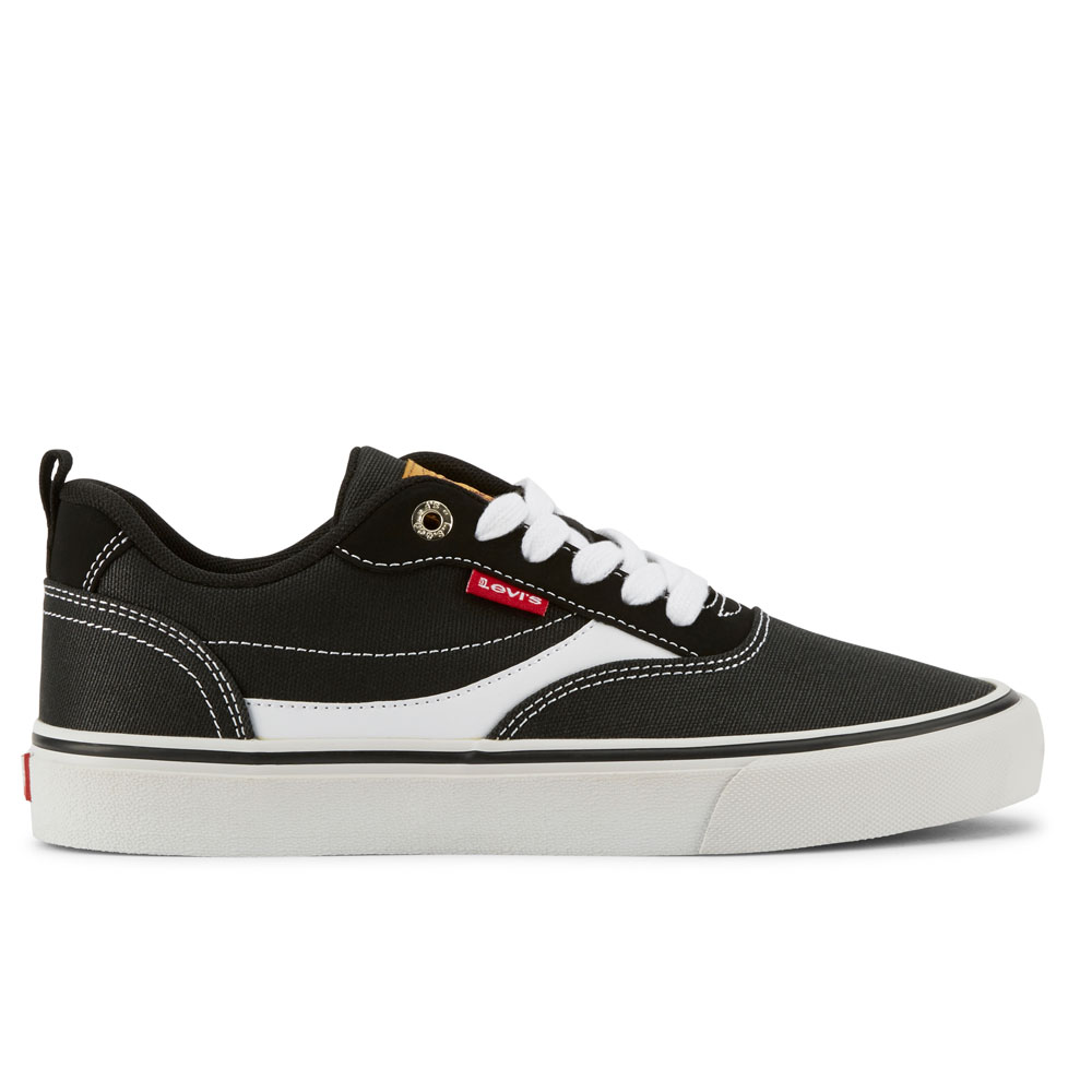 Levi's Womens Naya CT CVS UL XX Casual Synthetic Leather Vegan Sporty Sneaker