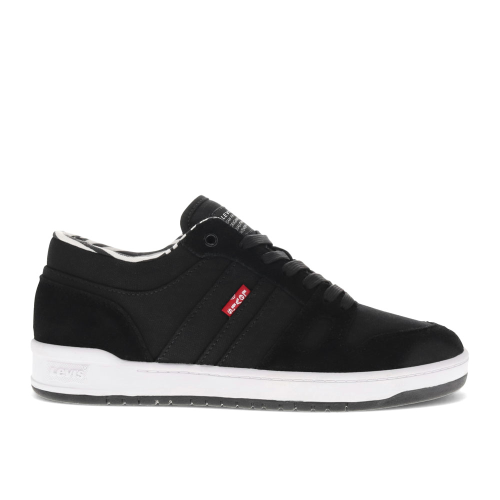 Levi's Womens BB Lo Neo Durable Canvas Lace-up Lowtop Rubber Sole Sneaker Shoe