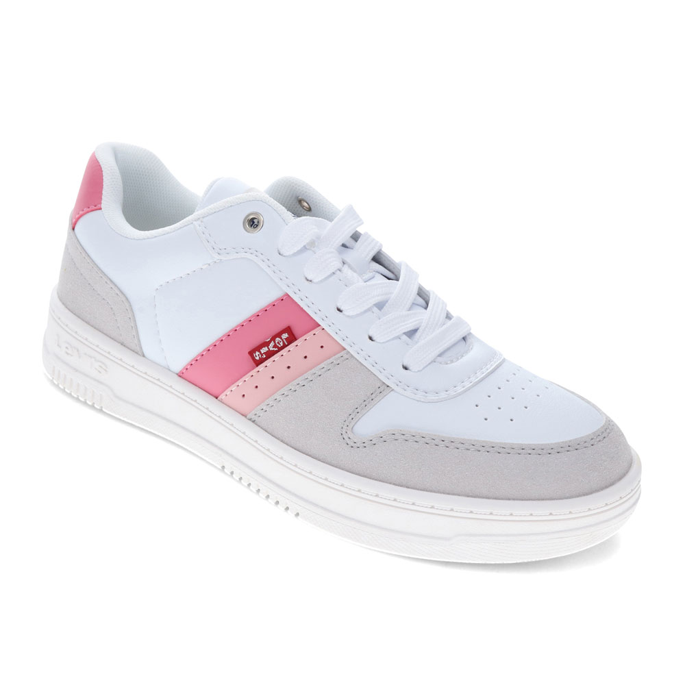 Levi's Womens Drive Lo Vegan Synthetic Leather Casual Lace Up Sneaker Shoe - Picture 19 of 30