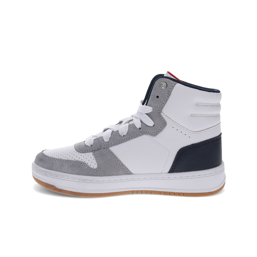 Levi's Kids Drive Hi Unisex Vegan Synthetic Leather Casual Hightop Sneaker Shoe - Picture 23 of 24