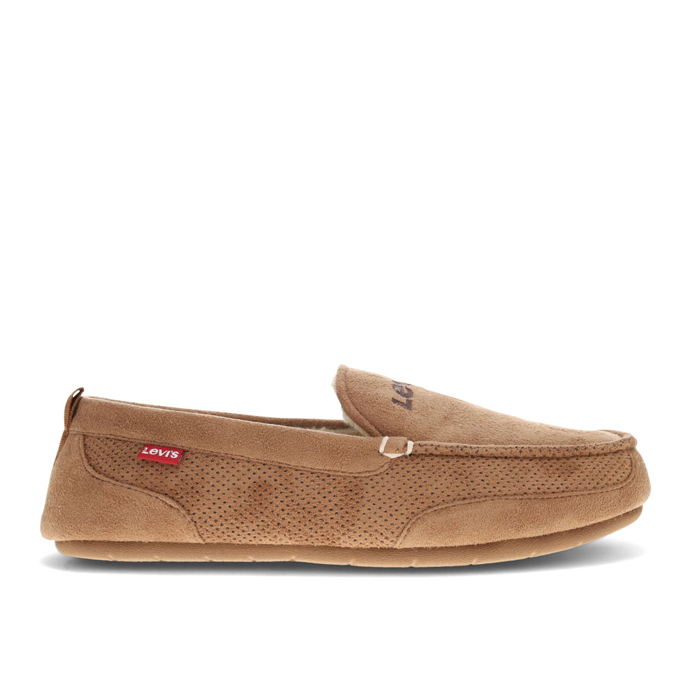 Levi's Mens Harlin 2 Microsuede Comfort Venetian Indoor/Outdoor Slipper Shoe