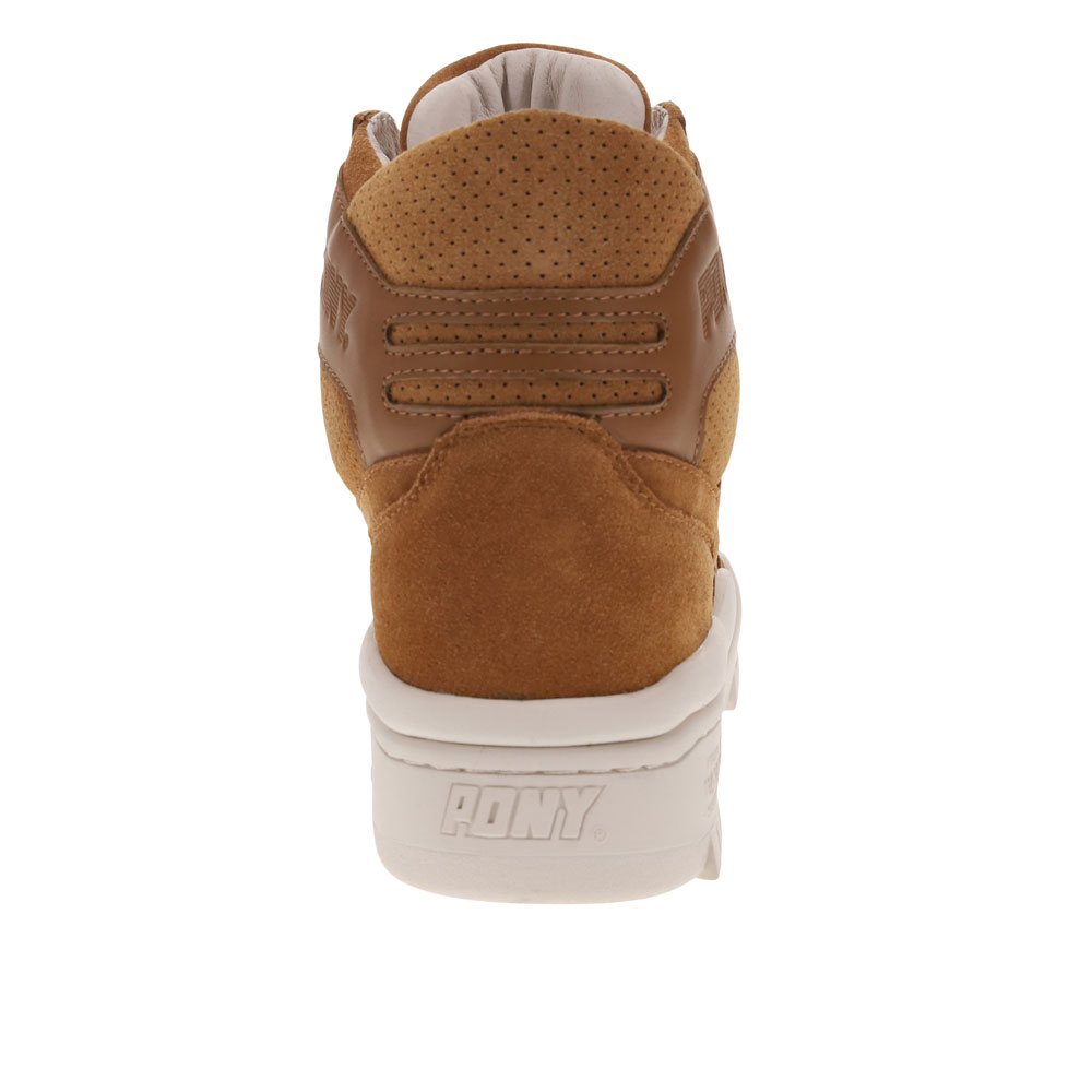 PONY Mens M110 Lux Genuine Leather and Suede Premium Lace Up Athletic Sneaker - Picture 15 of 18