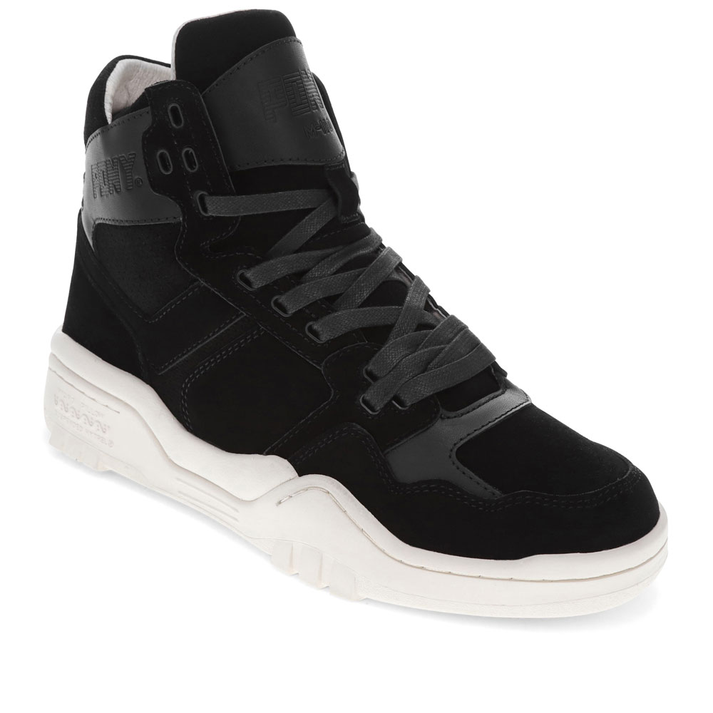 PONY Mens M110 Lux Genuine Leather and Suede Premium Lace Up Athletic Sneaker - Picture 7 of 18