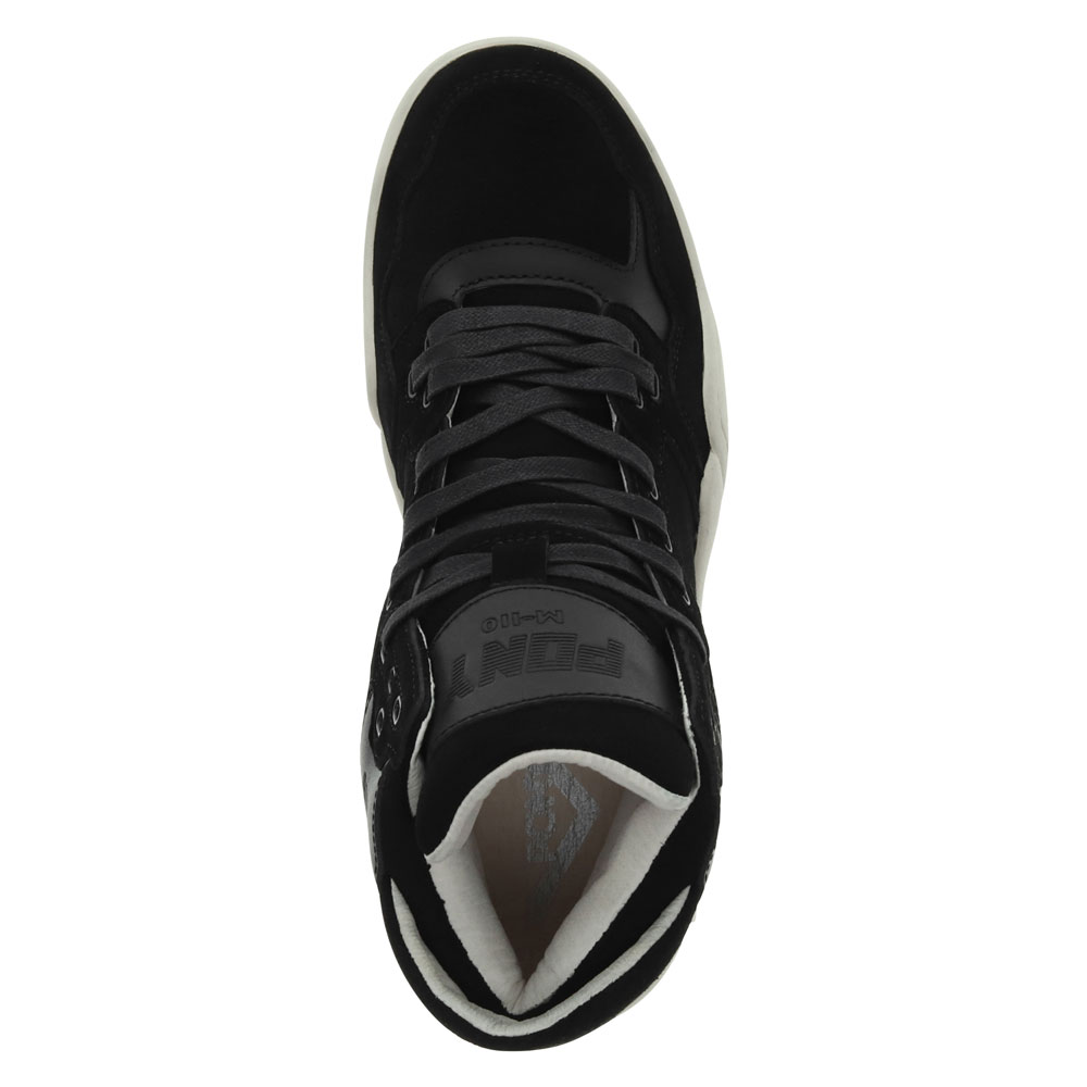 PONY Mens M110 Lux Genuine Leather and Suede Premium Lace Up Athletic Sneaker - Picture 8 of 18