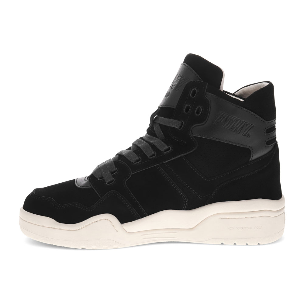PONY Mens M110 Lux Genuine Leather and Suede Premium Lace Up Athletic Sneaker - Picture 11 of 18