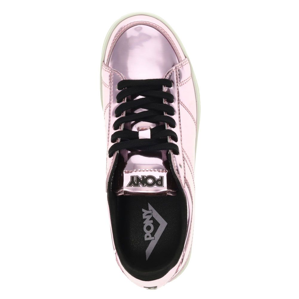 PONY Mens M-80 Low Metallic Genuine Leather Premium Lace Up Athletic Sneaker - Picture 8 of 18