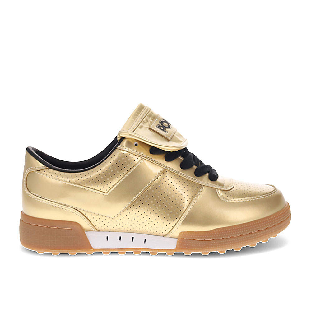 PONY Mens Linebacker Metallic Genuine Leather Premium Lace Up Athletic Sneaker - Picture 12 of 12