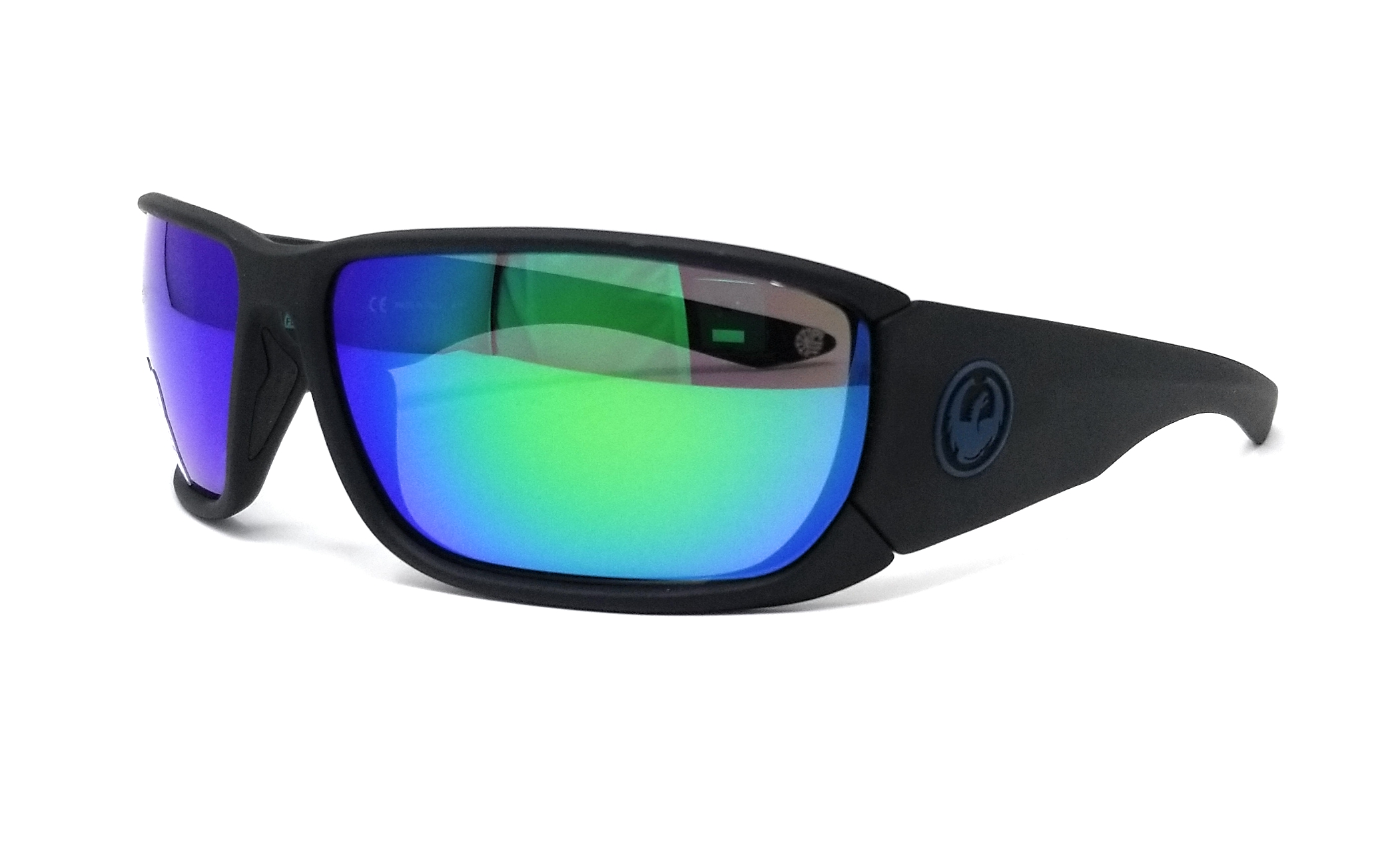 DRAGON Sunglasses TOW IN H2O 008 Matte Black Rectangle Men's 66x15x125