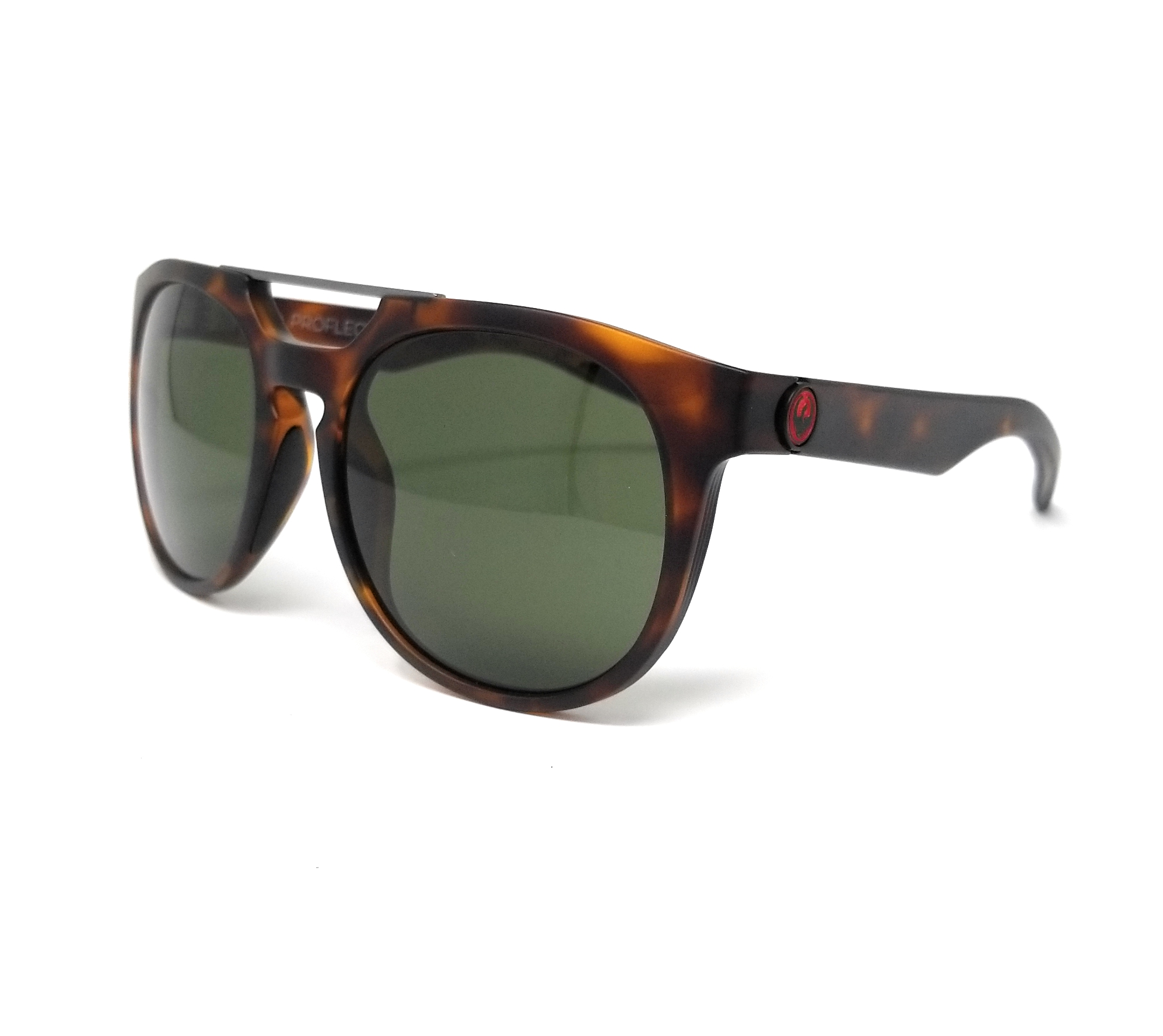 DRAGON Sunglasses PROFLECT 244 Matte Tortoise Round Unisex 54x19x130 eBay