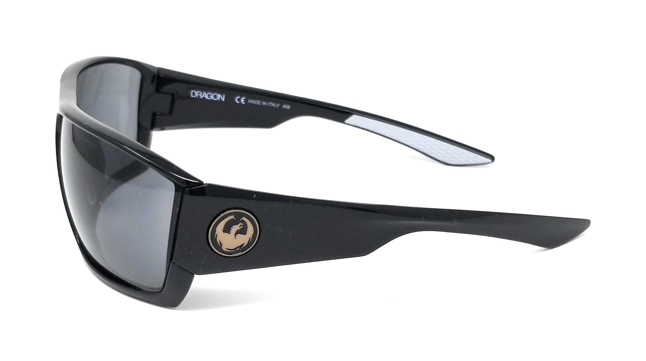 DRAGON Sunglasses CUTBACK 001 Shiny Black Rectangle Men's 68x16x130
