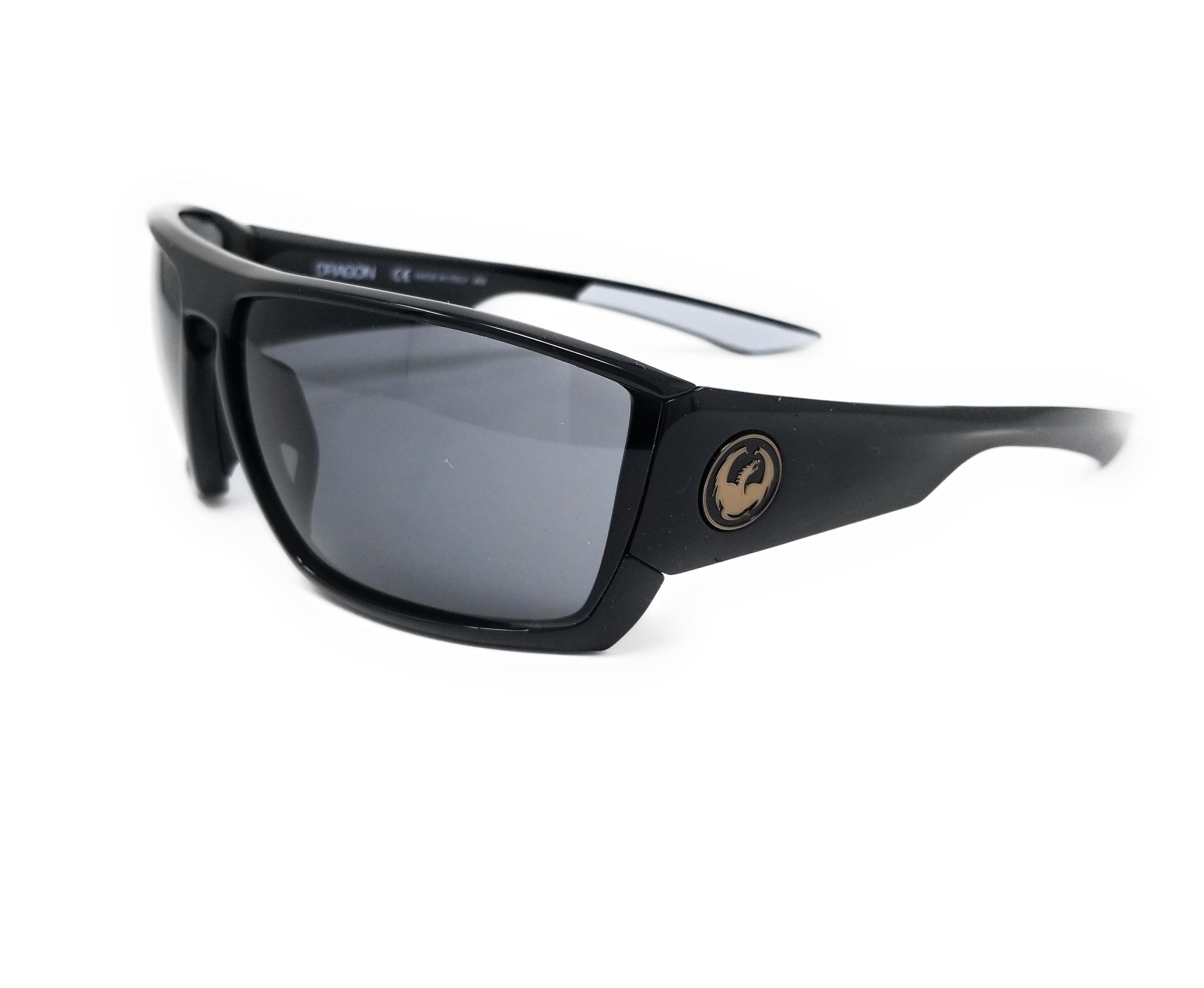 DRAGON Sunglasses CUTBACK 001 Shiny Black Rectangle Men's 68x16x130 eBay