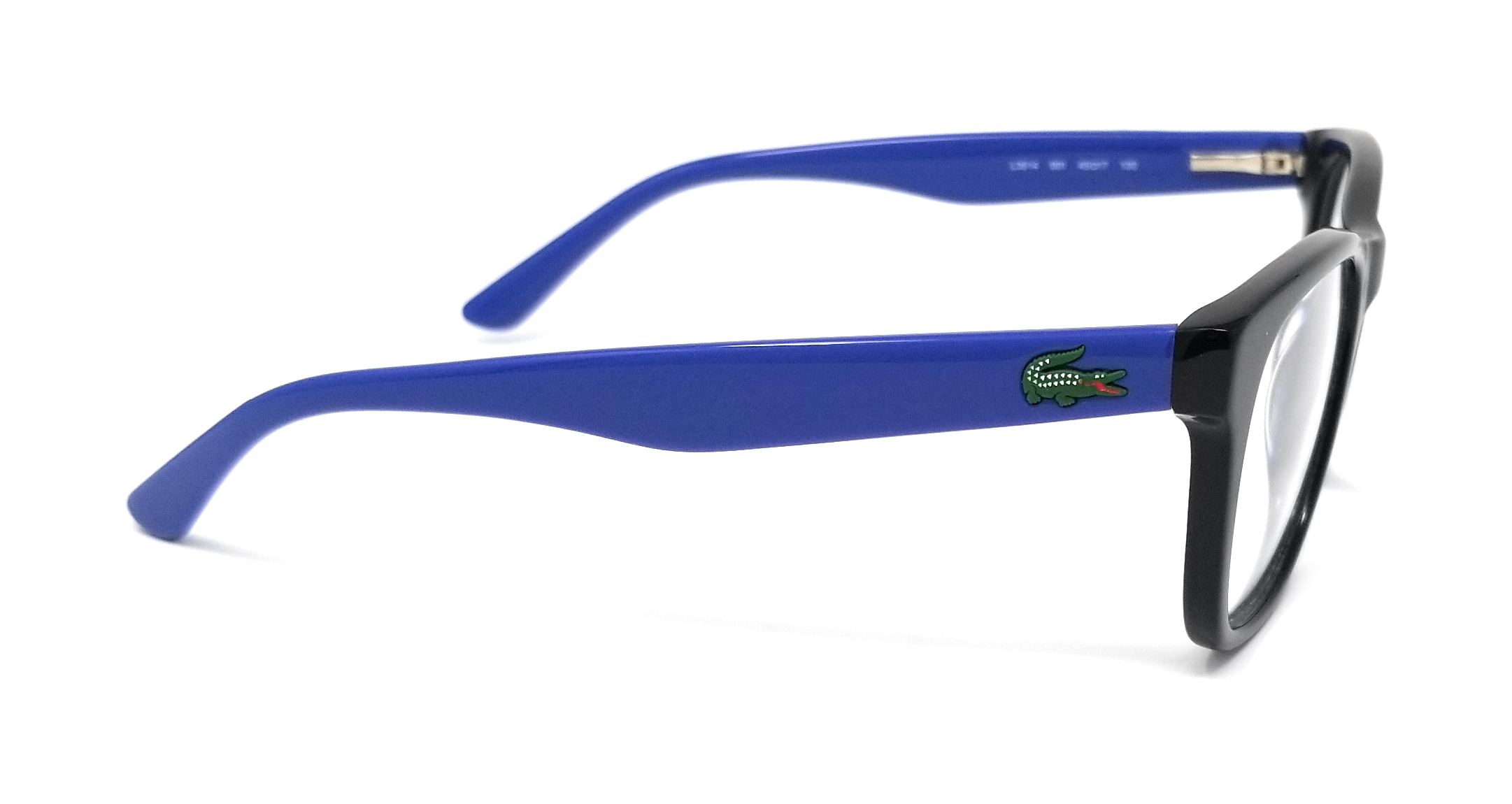 LACOSTE Eyeglasses L3614 001 Black Rectangle Children's 45x17x130