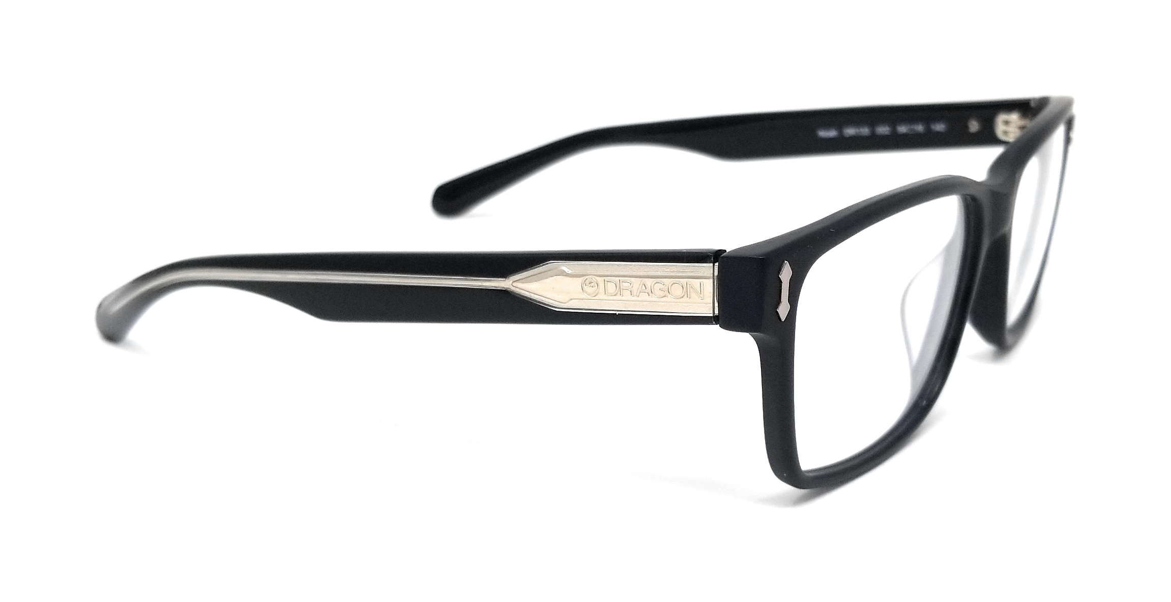 DRAGON Eyeglasses DR133 NOAH 002 Matte Black Rectangle Men's 54x16x140