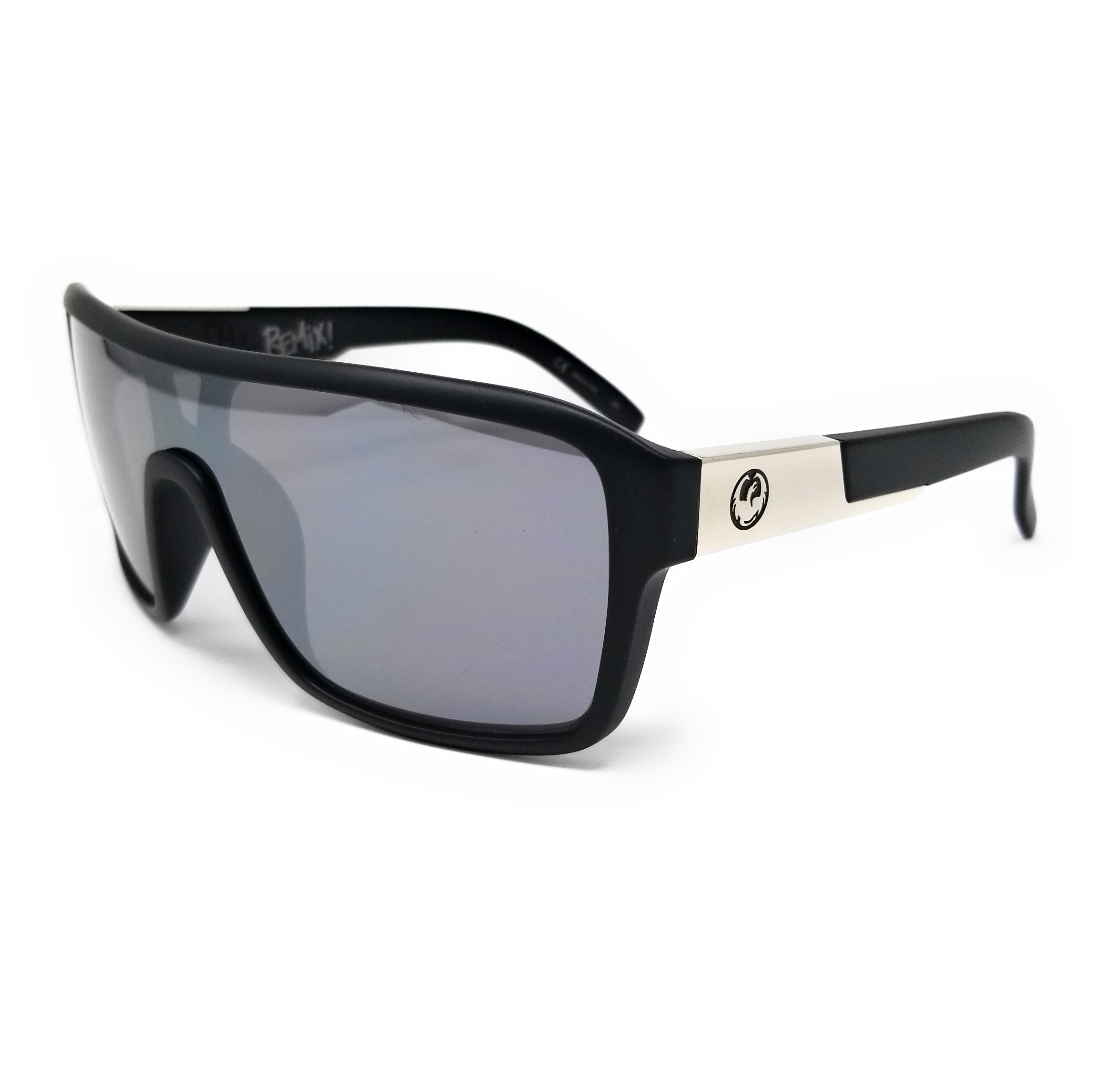 DRAGON Sunglasses REMIX 2 049 Matte Black Shield Unisex 68x22x140 eBay