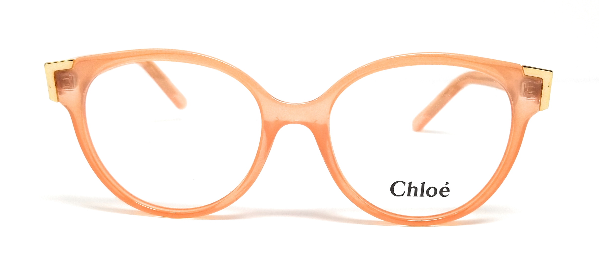CHLOE Eyeglasses CE2694 749 Peach Cat Eye Women's 52x17x140 | eBay