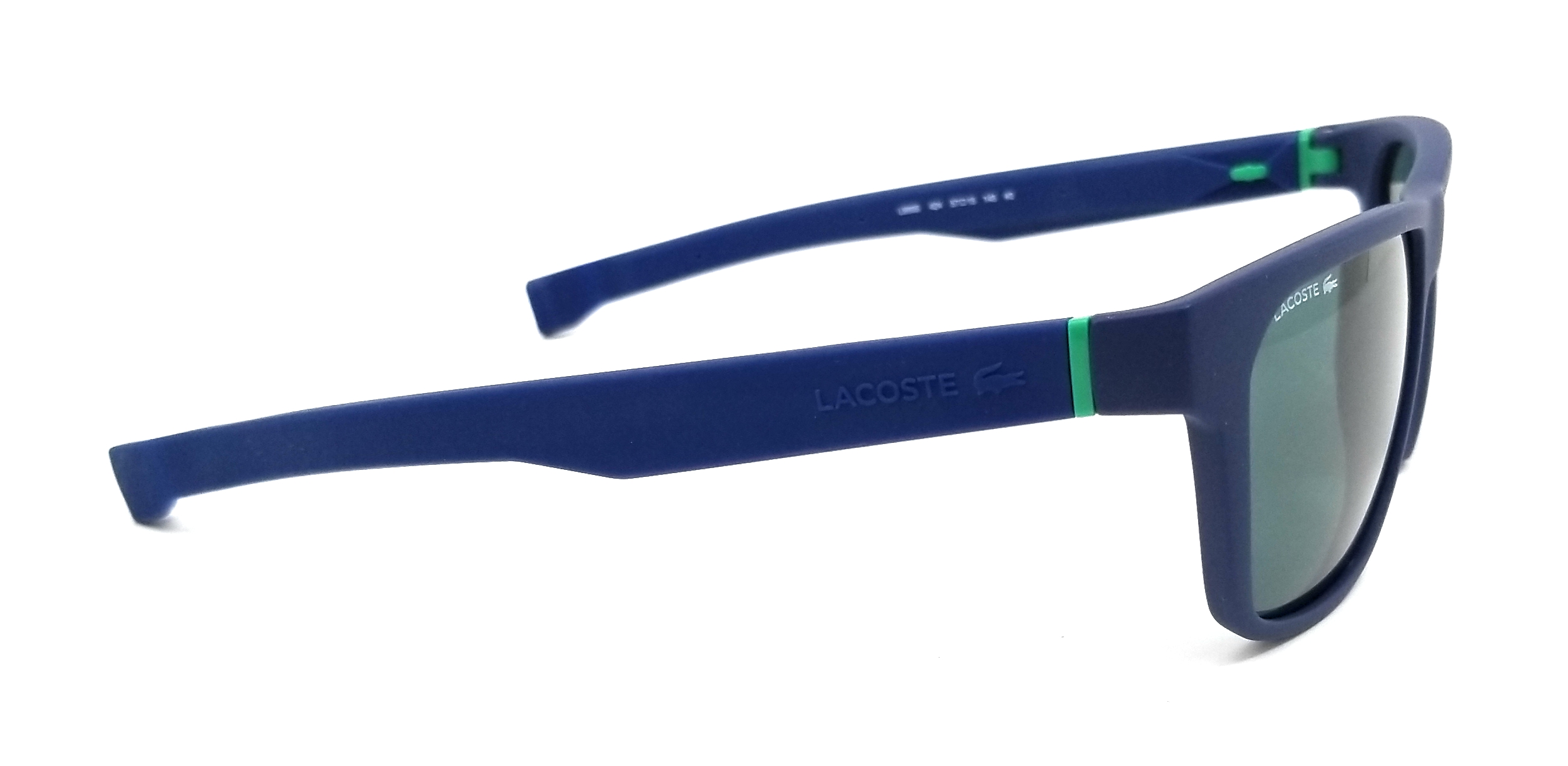 LACOSTE Sunglasses L869S 424 Matte Blue Modified Rectangle Men