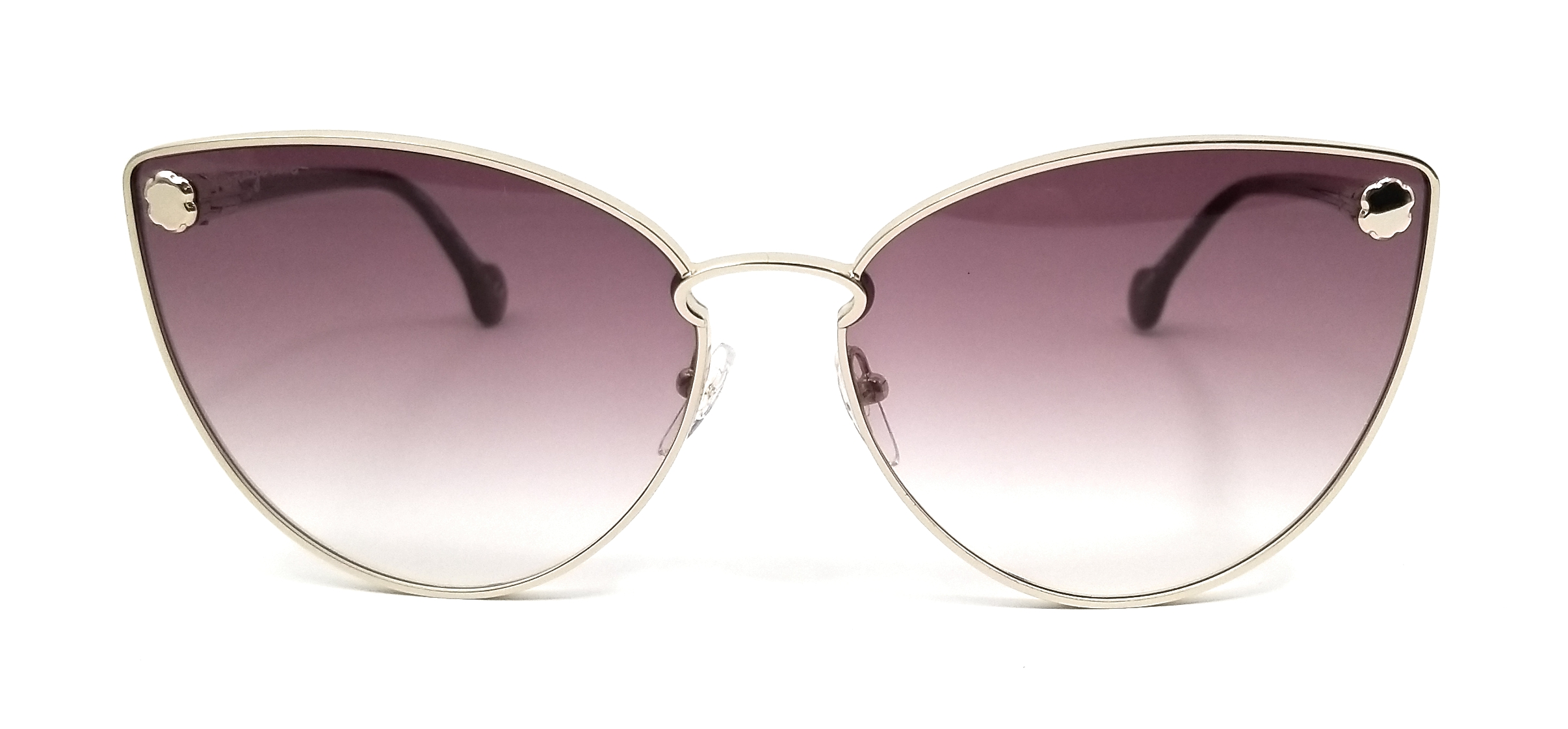Salvatore Ferragamo Sunglasses SF185S 704 Gold Cat Eye Women 64x15x140 ...