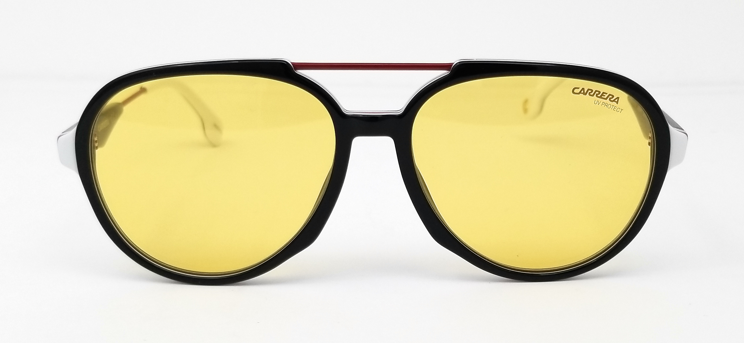 CARRERA Sunglasses 1012S GUU Black Burgundy Unisex 56x16x145