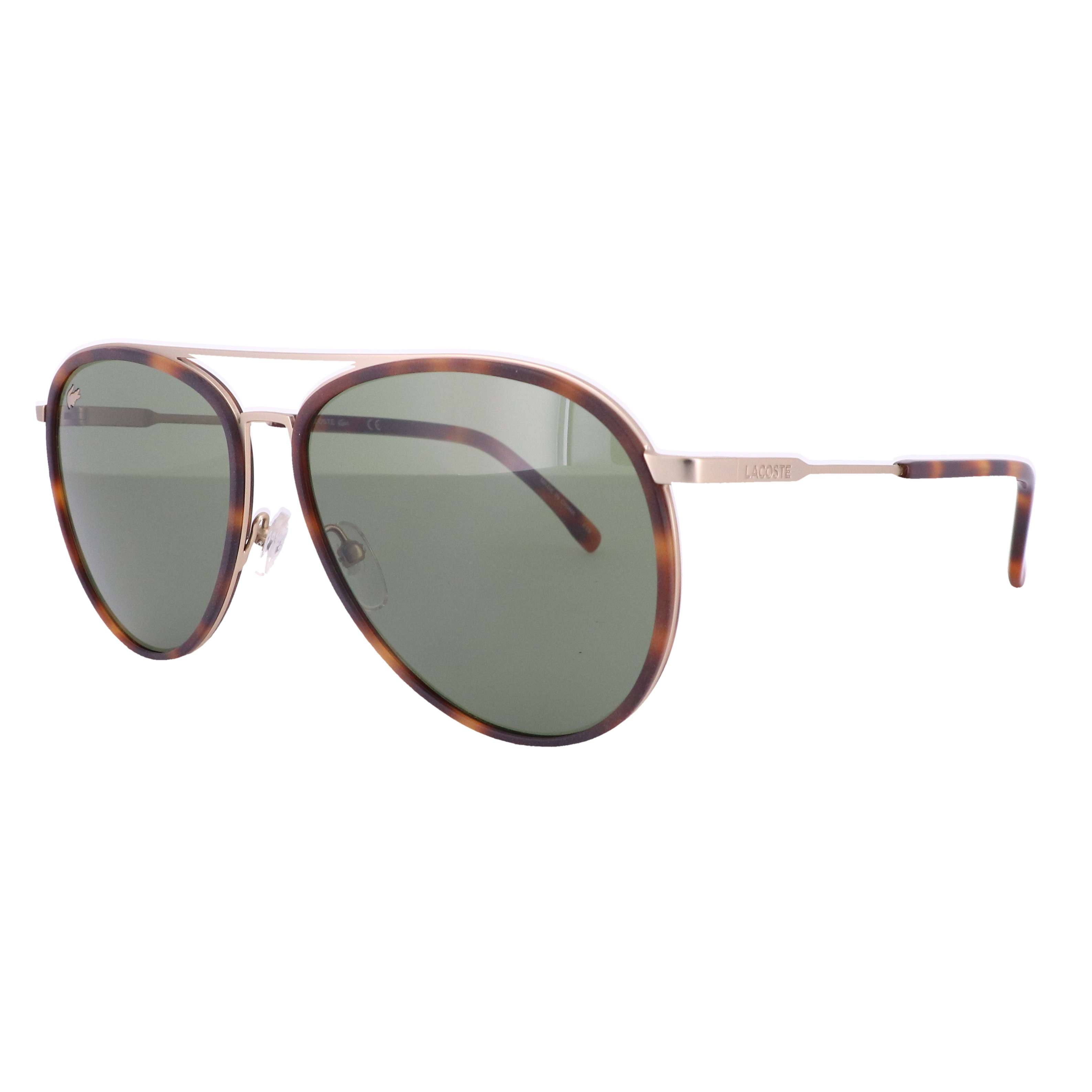 L910S 215 Lacoste Men/'s Havana//Grey Classic Square Sunglasses