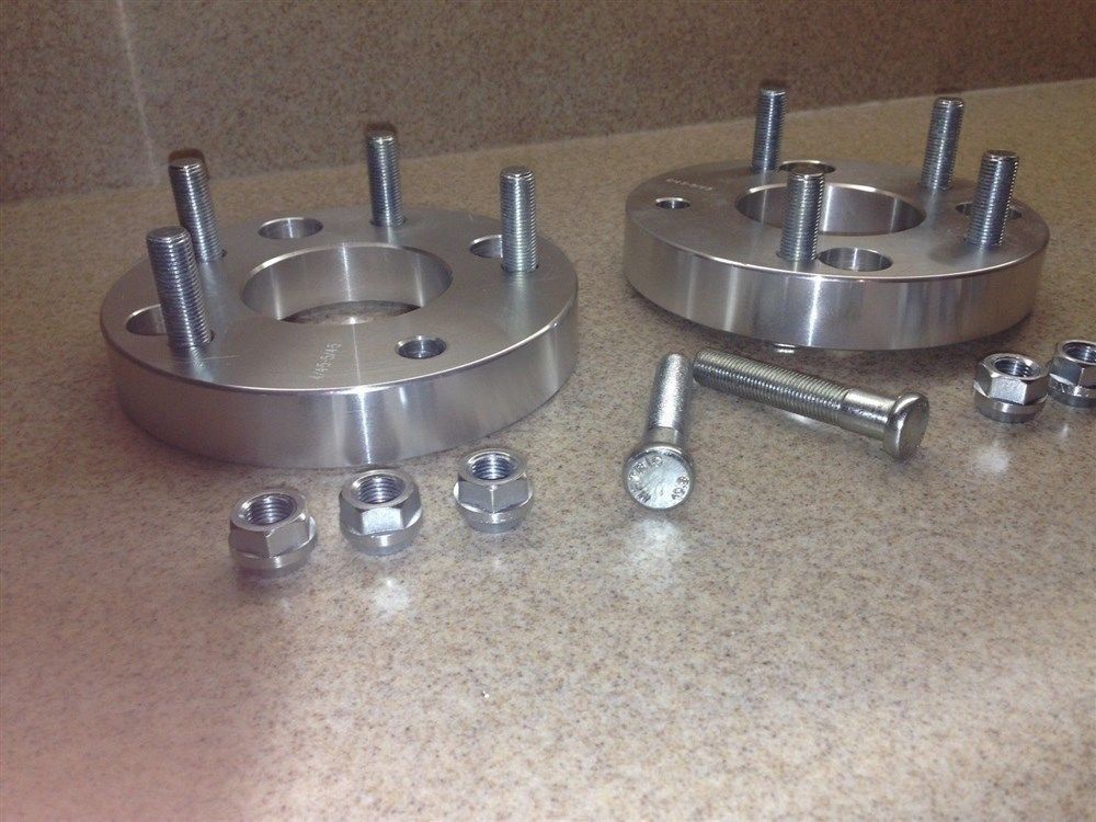 4) 1" Wheel Adapters 4x114.3 to 5x114.3 (Hub to Wheel) 4x4.5 to 5x4.5 1