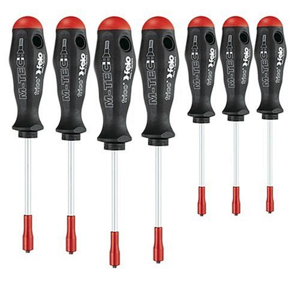 Felo 0715751699 Set of 7 MTec Slotted,Phillips,& Torx Screwdrivers,500
