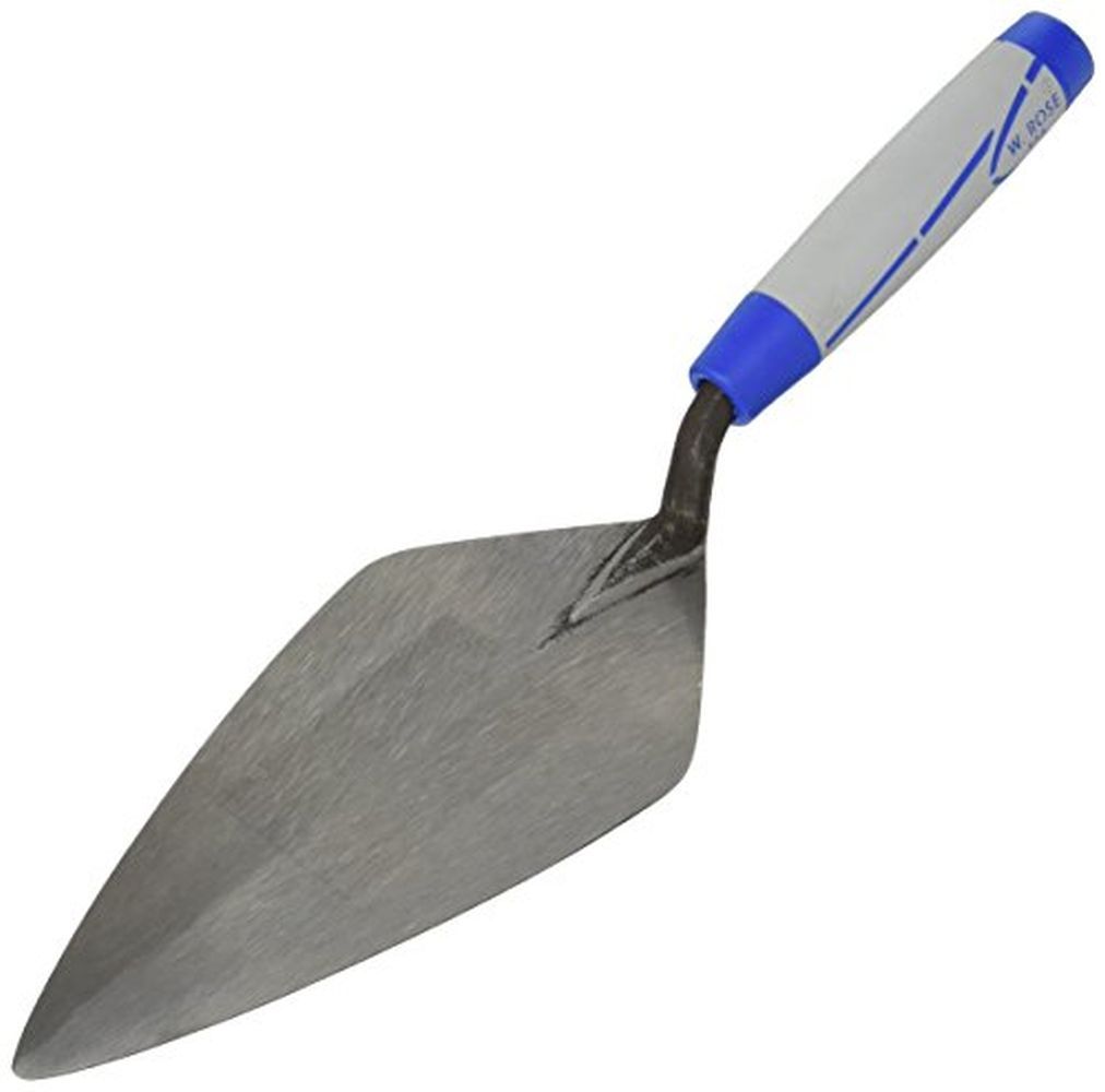W. Rose Brick Trowel 10" Narrow London Pattern w/ProForm Handle eBay