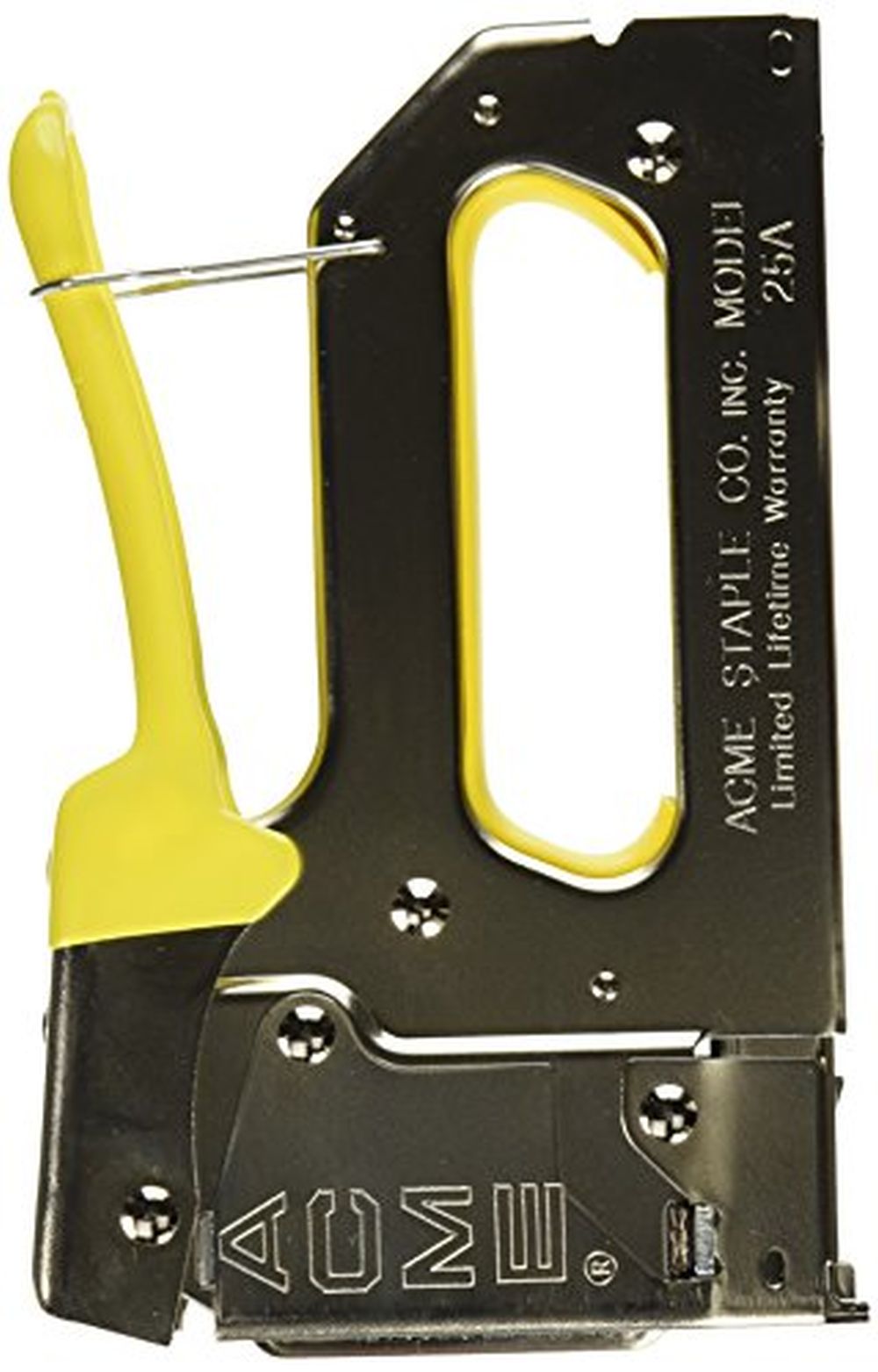 Acme Staple 654025B 25A Staple Gun w/Bottom-Load Magazine Crown, 1/4. 