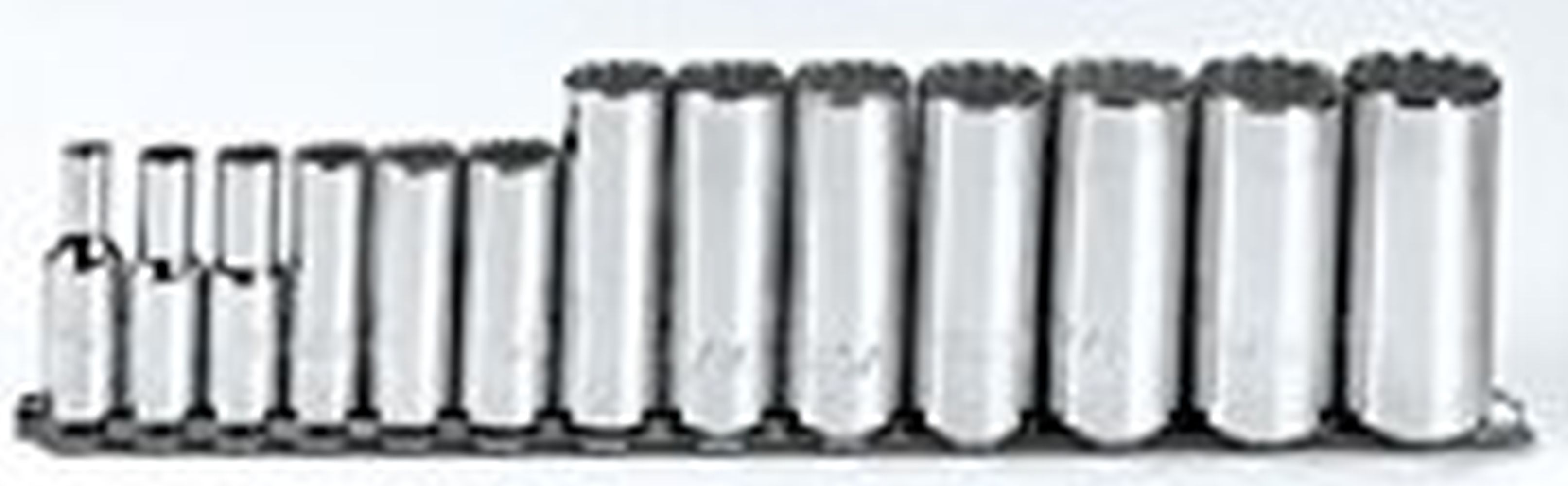 Stanley Proto J52112 13 Piece 12 Point 3/8" Drive Deep Socket Set eBay