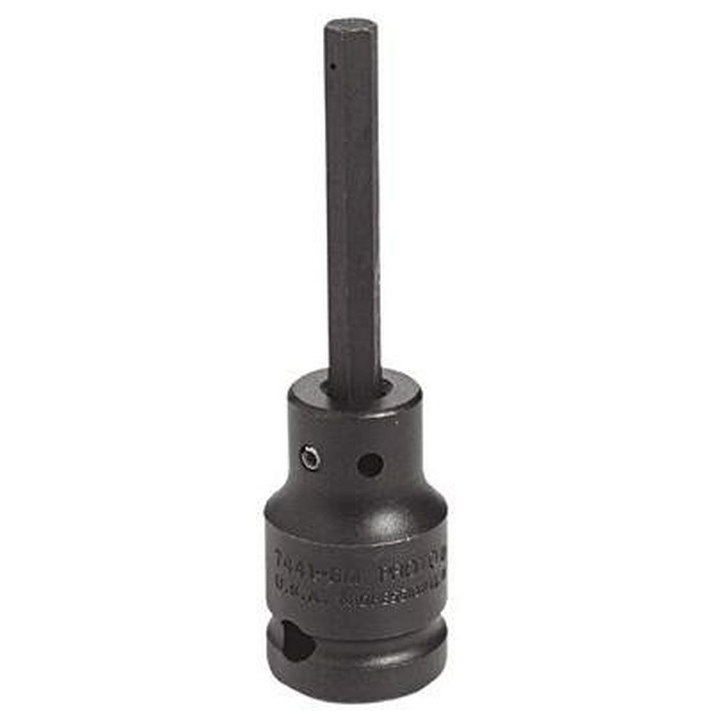 Stanley Proto J74413/8 1/2" Drive Hex Bit Impact Socket, 3/8